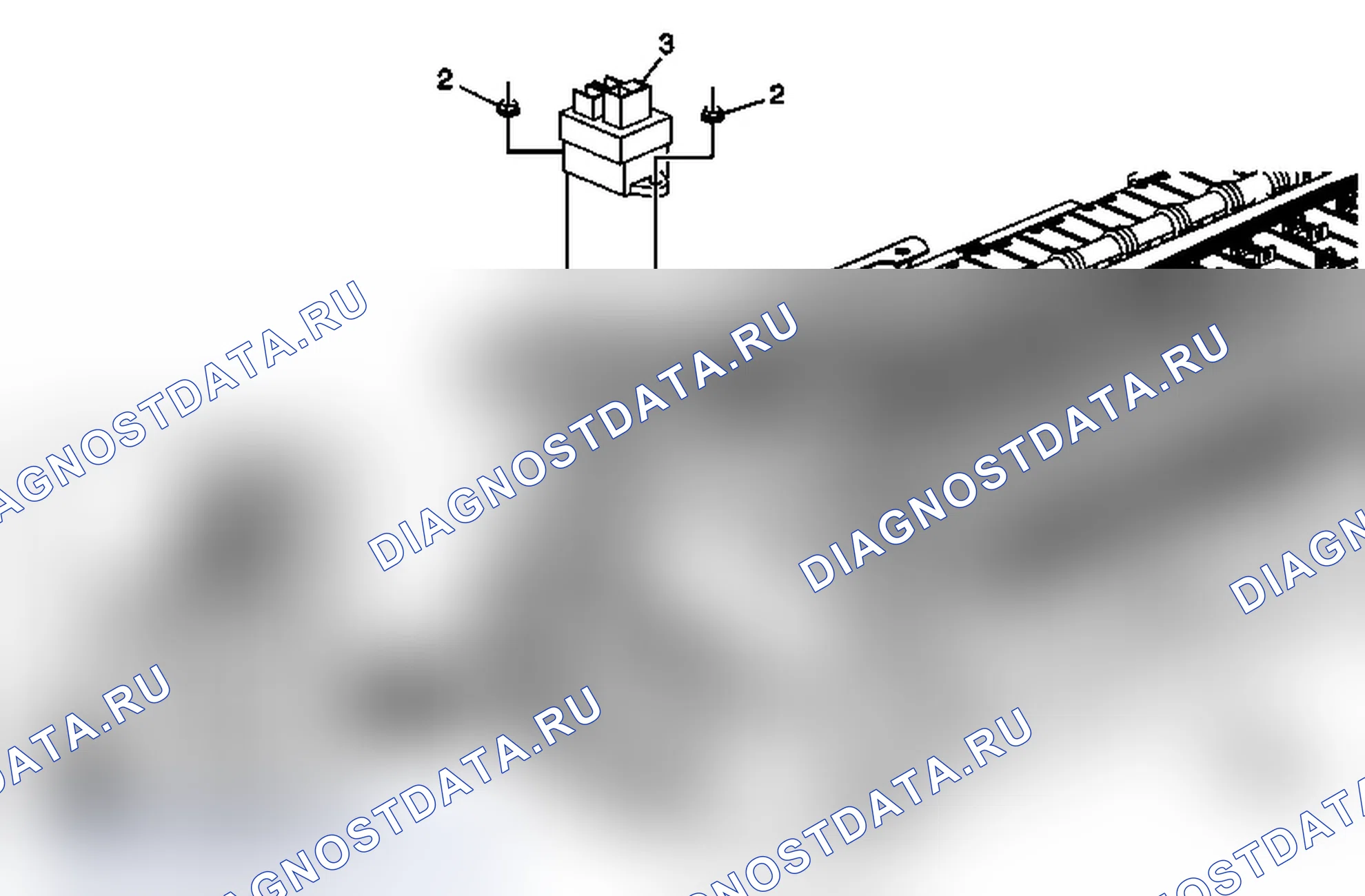 Рис. 39: Замена реле предельного тока инвертора питания приводного двигателя. Chevrolet Silverado 3500 HD 