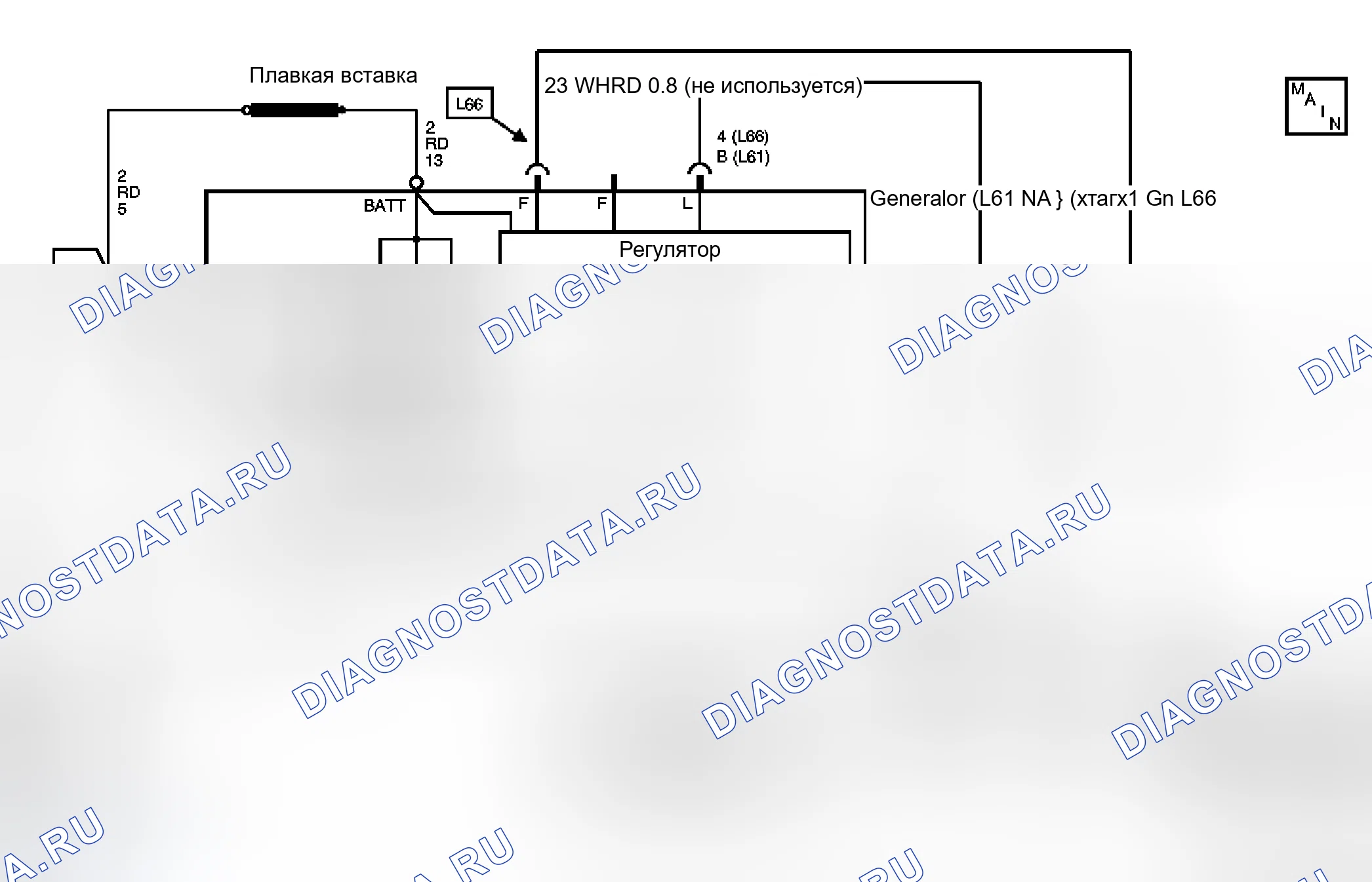 Рис. 3: расшифровка кода ошибки P0622. Kia Sorento IV рестайлинг