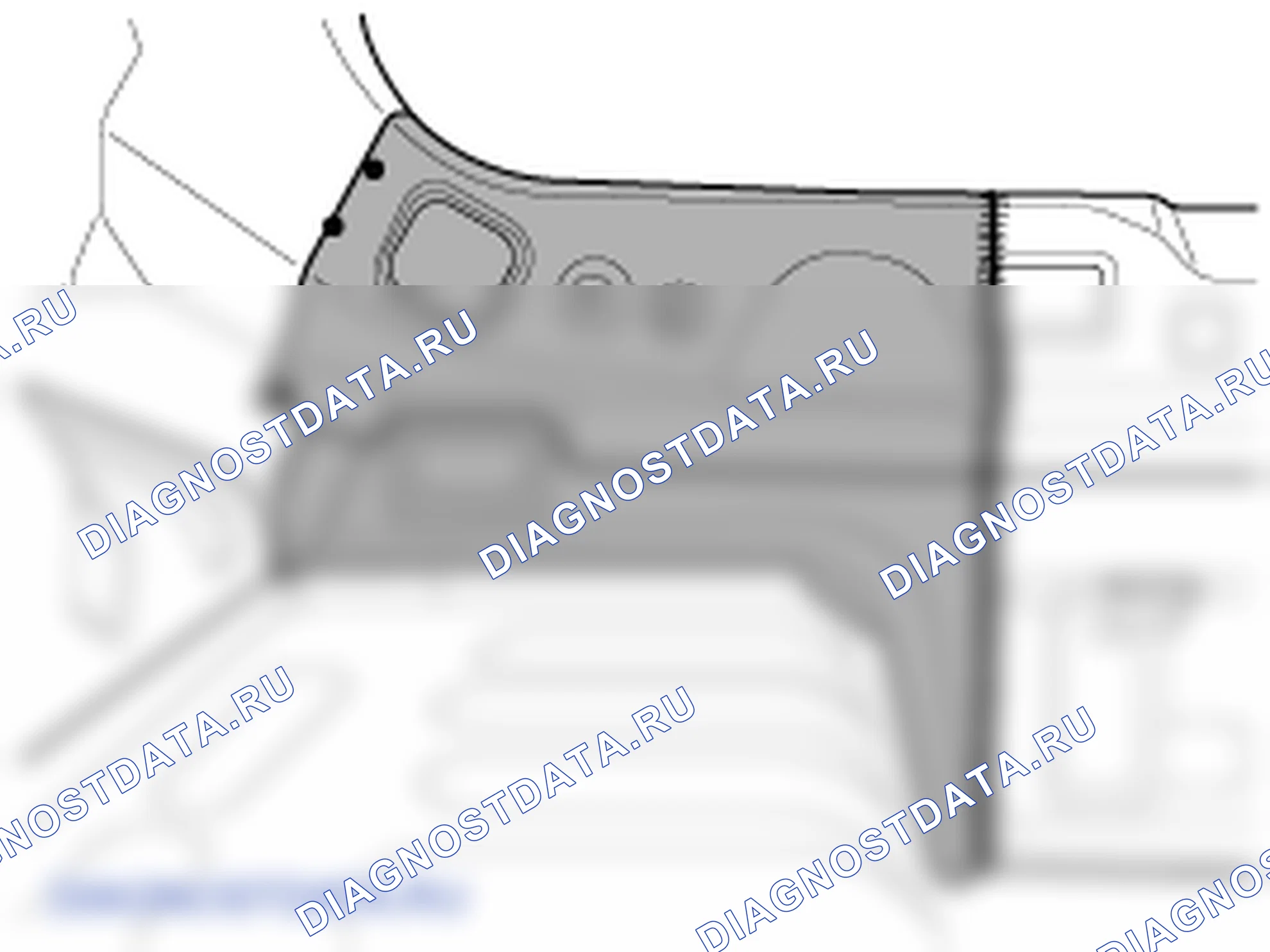 Установка задней панели (частично). Hyundai GRAND i10/Xcent BA