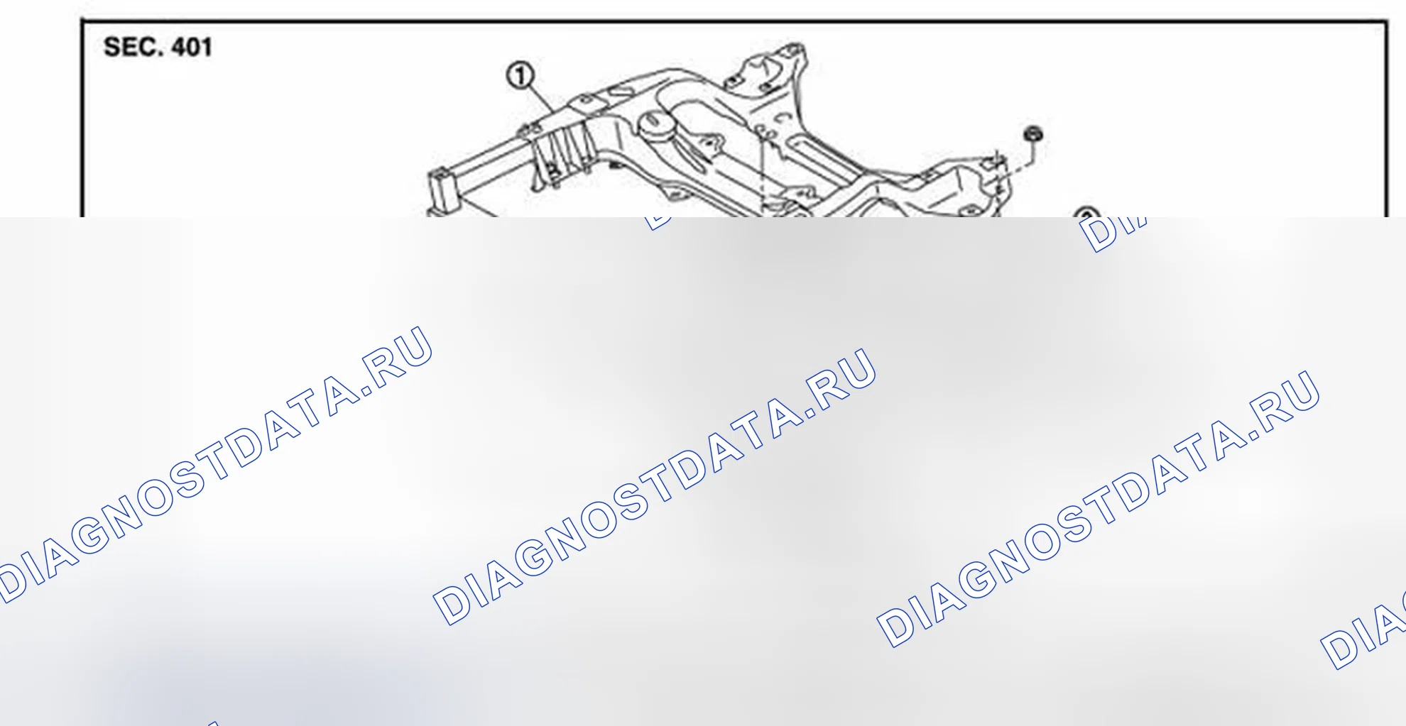 Рис. 9: Разнесенный вид. Infiniti G37 IV рестайлинг