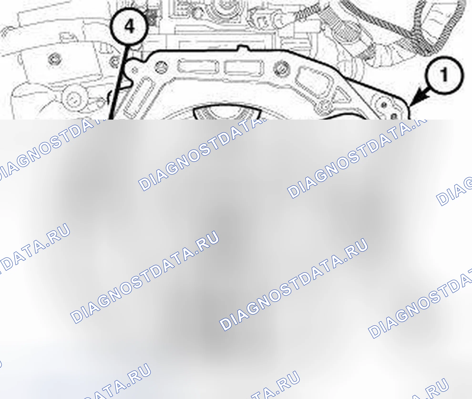 Рис. 304: С АВТОМАТИЧЕСКОЙ КОРОБКОЙ ПЕРЕДАЧ. Dodge Dart PF