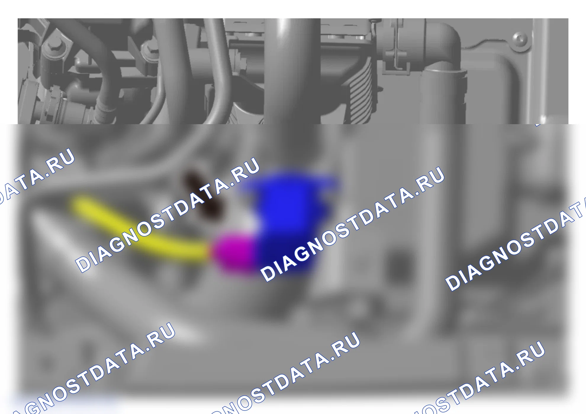 Как снять и установить электромагнитный клапан VVT — Wey V8X. Wey V8X I