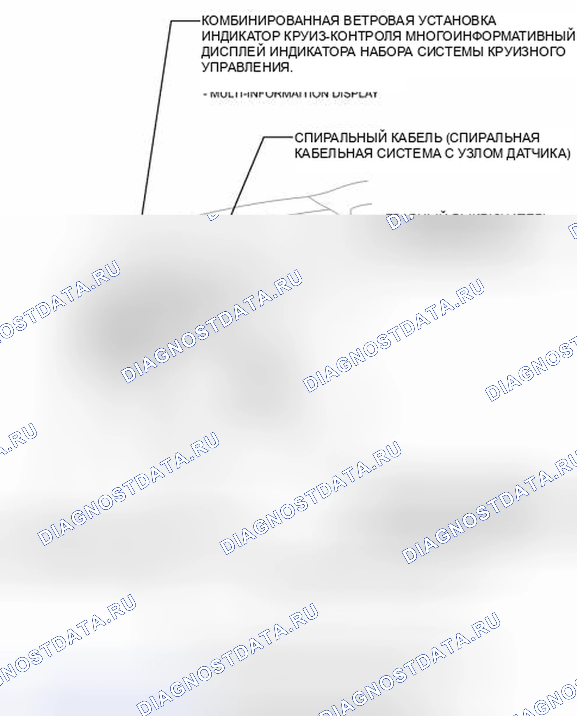 Рис. 38: ИЛЛЮСТРАЦИЯ. Toyota Avalon XX40