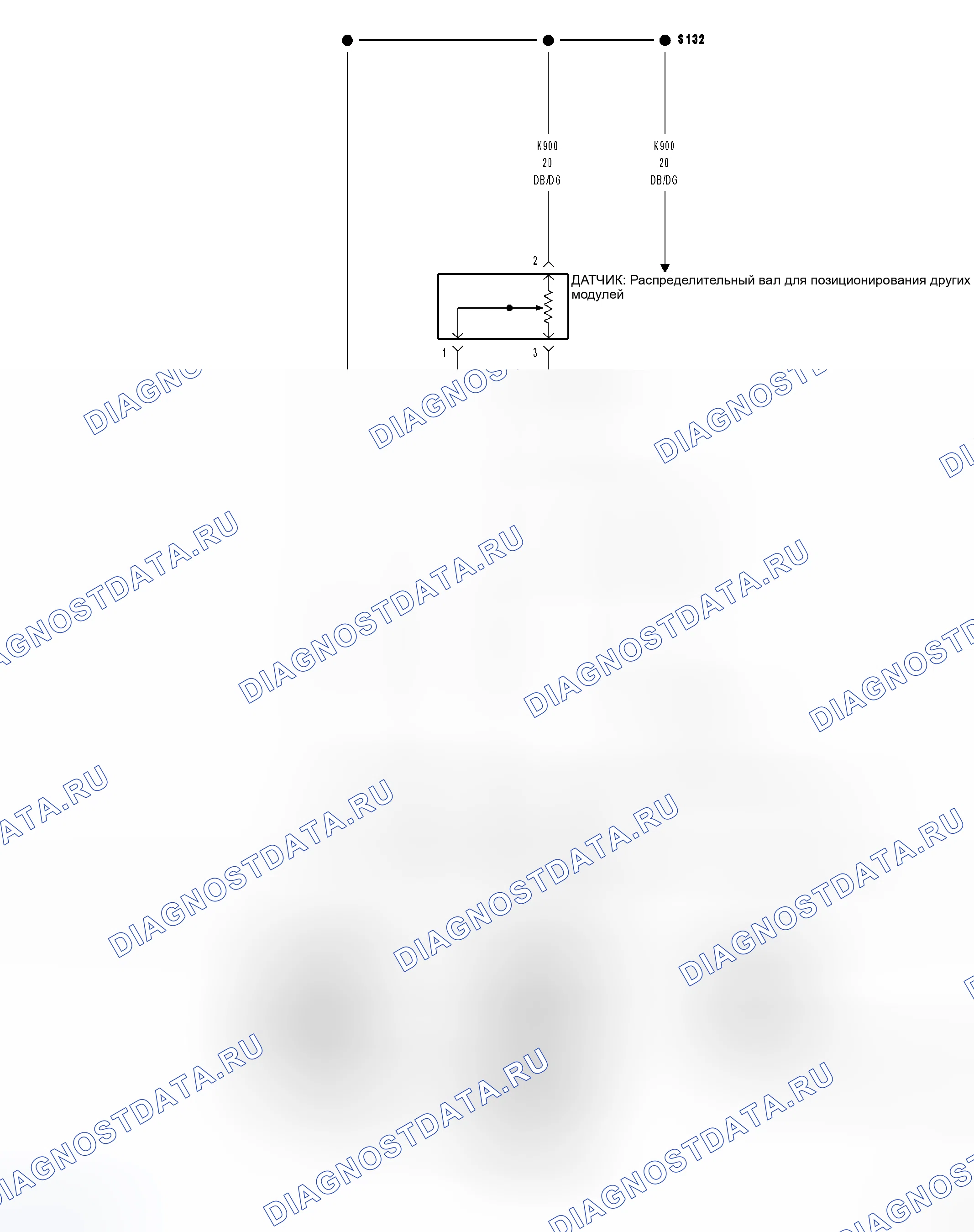 Рис. 207: Принципиальная схема. Dodge Cab & Chassis R3500 HD transition