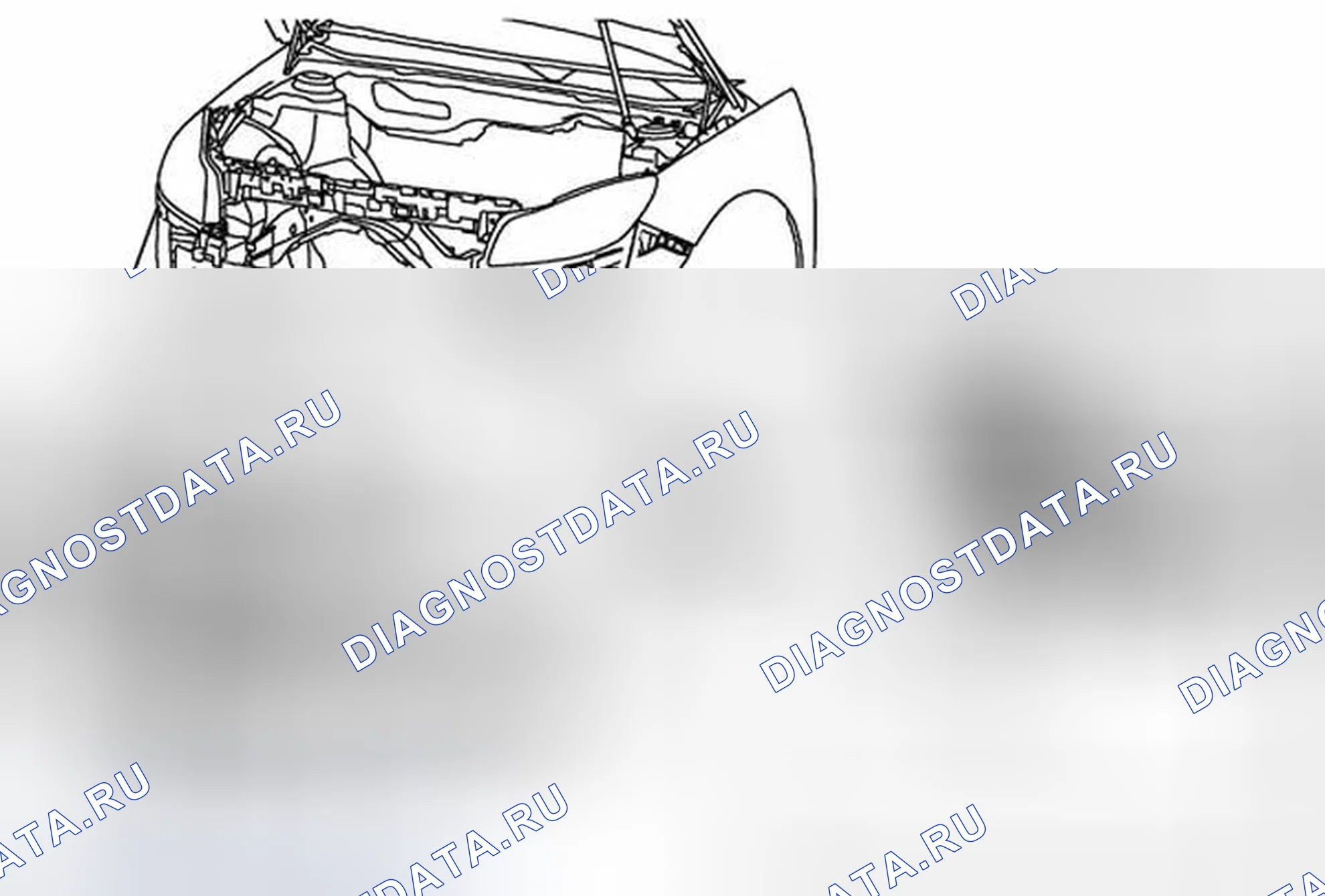 Рис. 8: Замена передней бампера. Buick Regal V