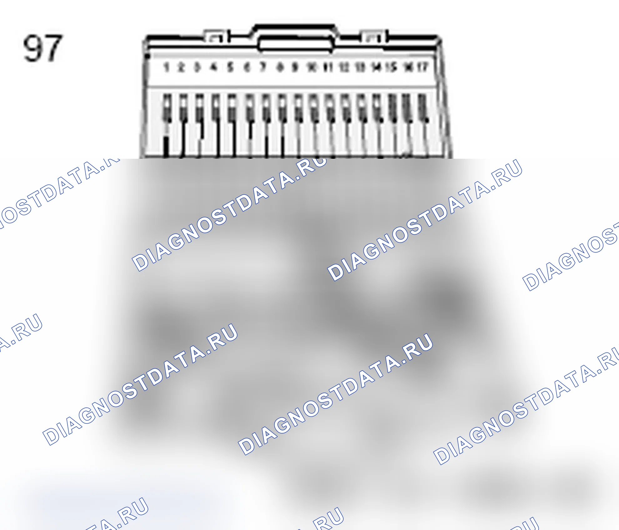 Рис. 14: Набор измерительных инструментов № 9684. Porsche Cayenne Turbo I