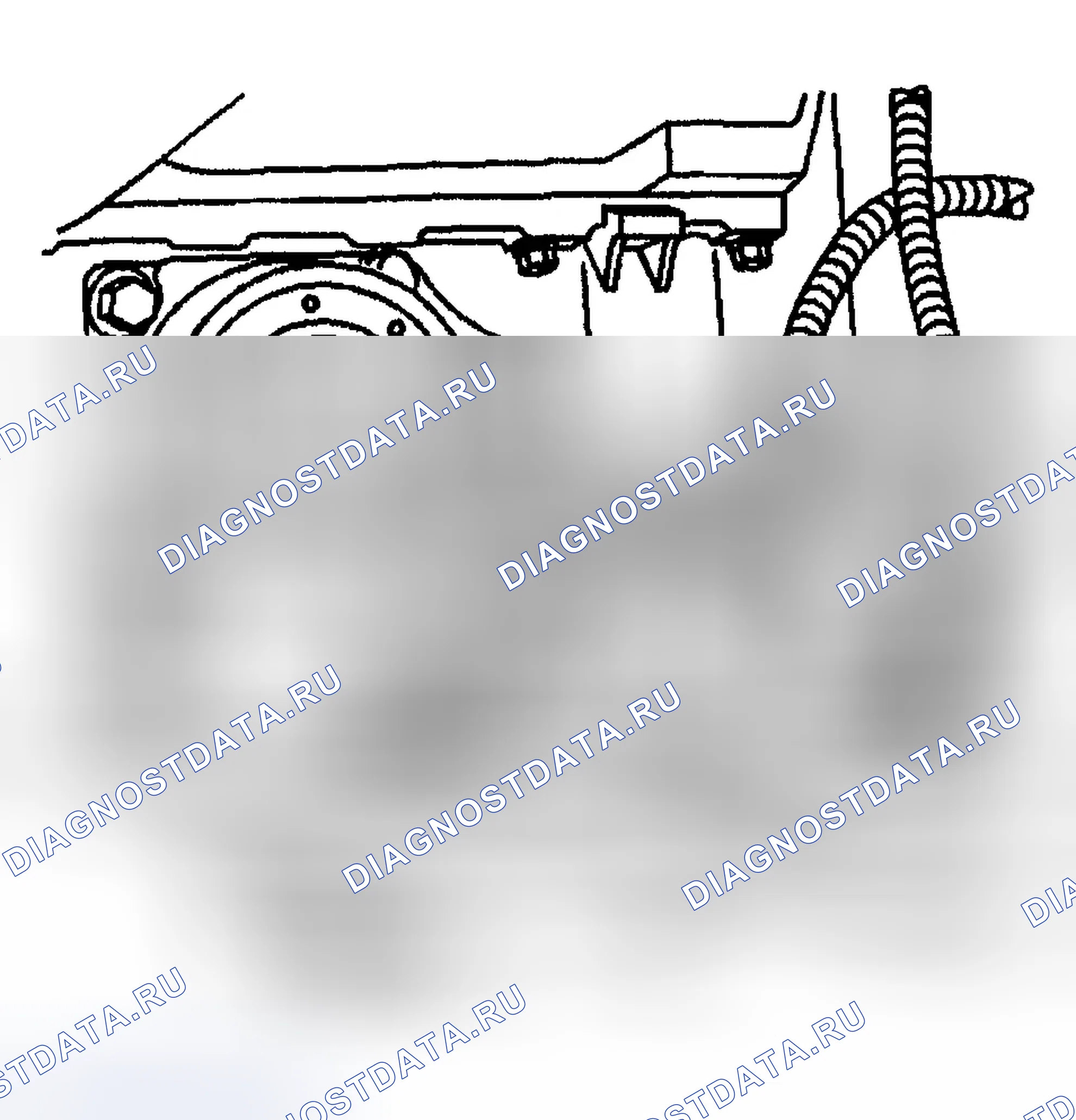 Рис. 74: Процедура установки. Chevrolet TrailBlazer I