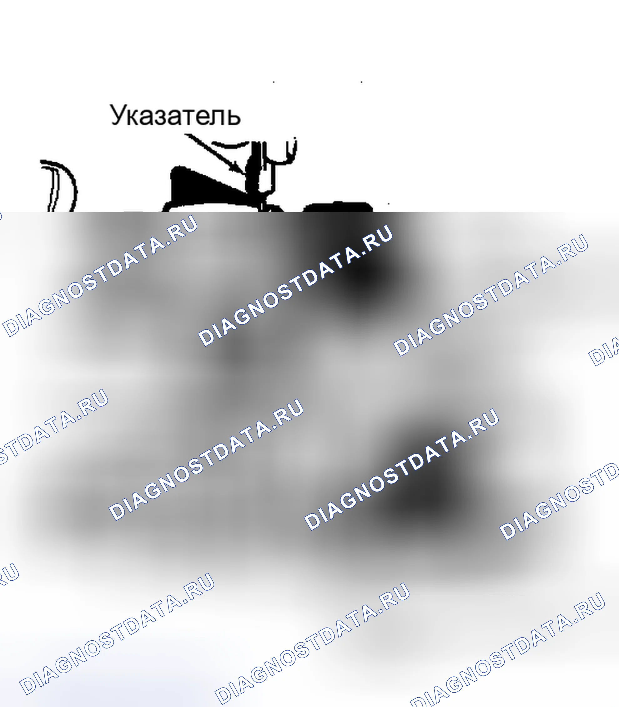 Рис. 3: ПОЛОЖЕНИЕ КУЛАЧКА БЫСТРОГО ХОЛОСТОГО ХОДА. Chrysler Fifth Avenue II
