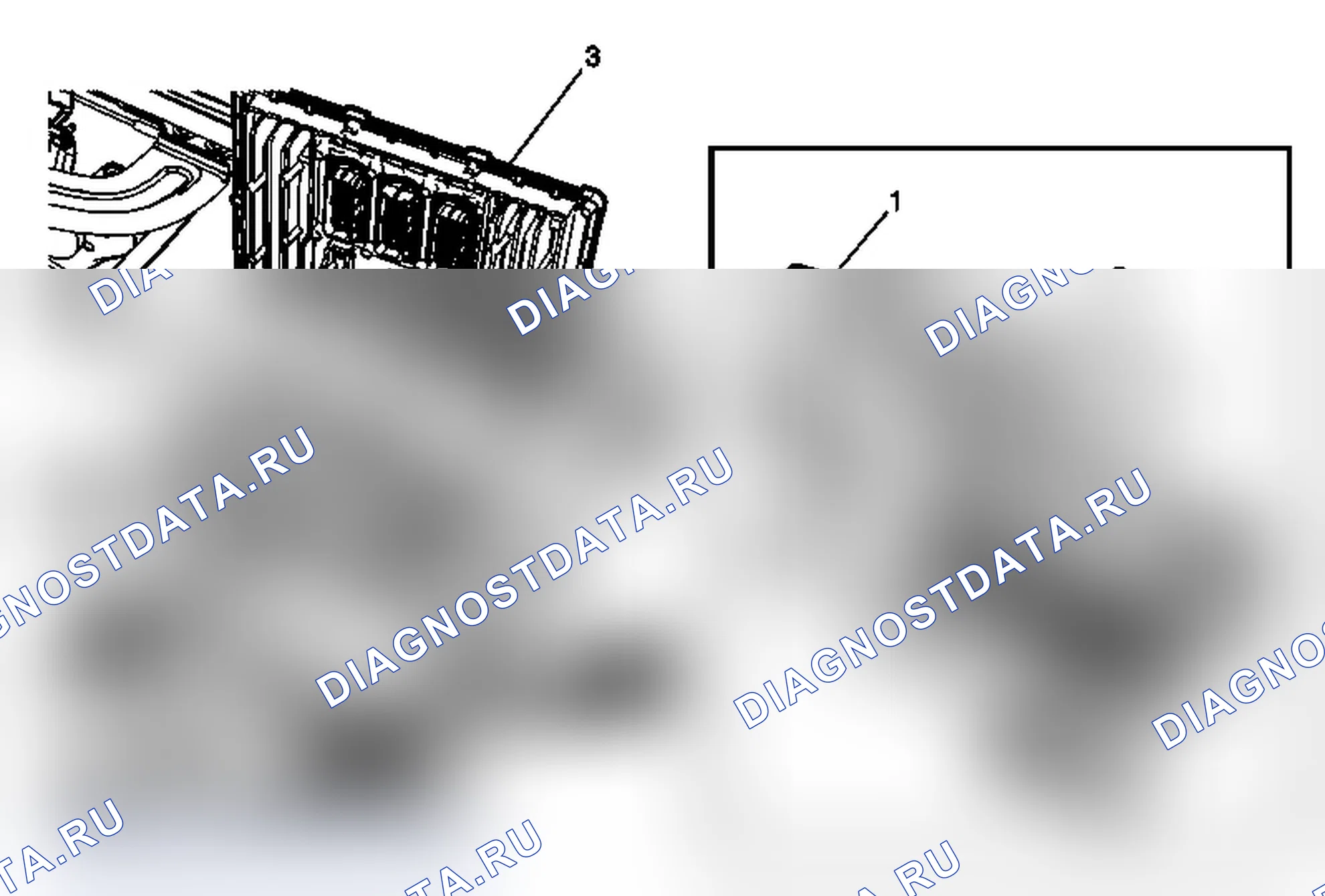 Рис. 114: Замена модуля управления двигателем. GMC Sierra 2500 HD 