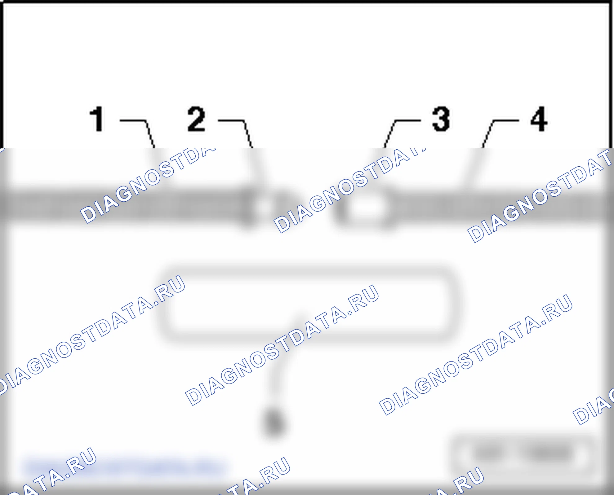 Гибкие трубки омывателя. SEAT Mii I