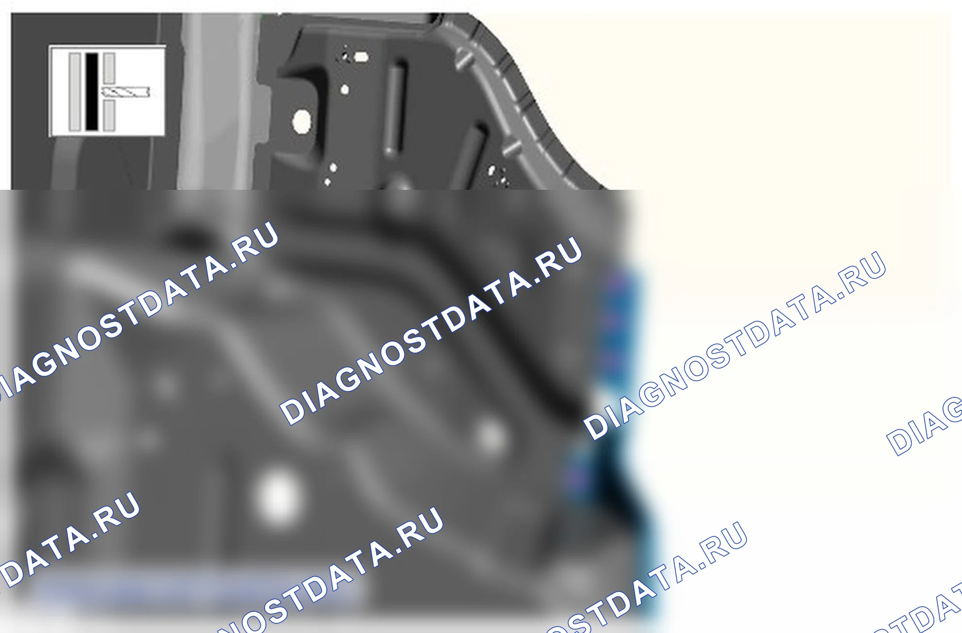 Как снять и установить панель фартука крыла. Ford Transit VIII