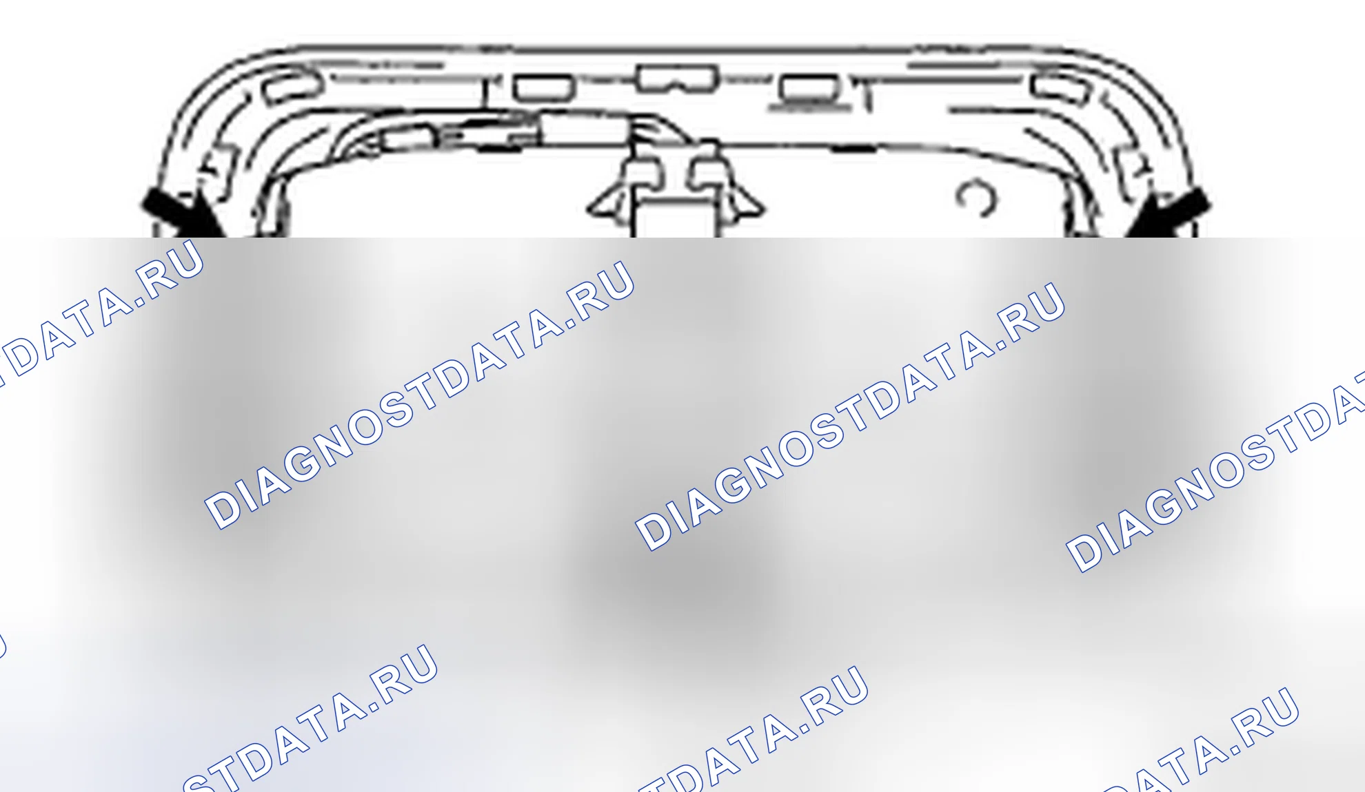 Рис. 66: ДЕМОНТАЖ. Toyota Sienna II рестайлинг