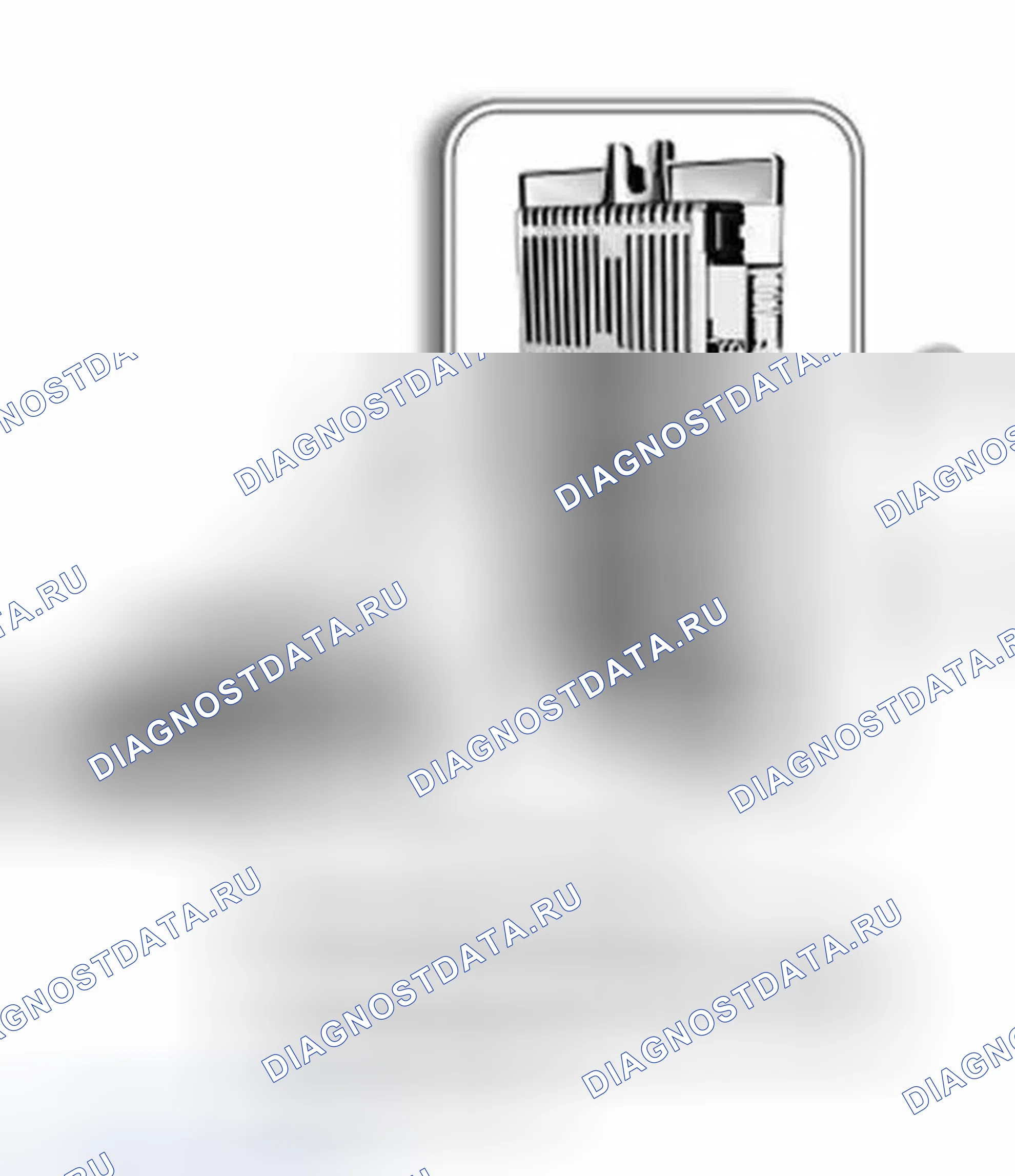 Рис. 65: Назначение контактов. BMW M6 E63/E64