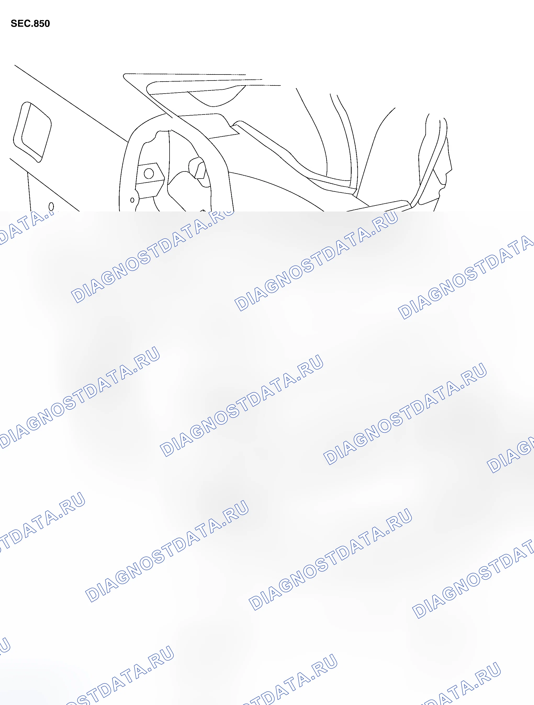 Рис. 5: Демонтаж и монтаж. Nissan Altima L31 рестайлинг