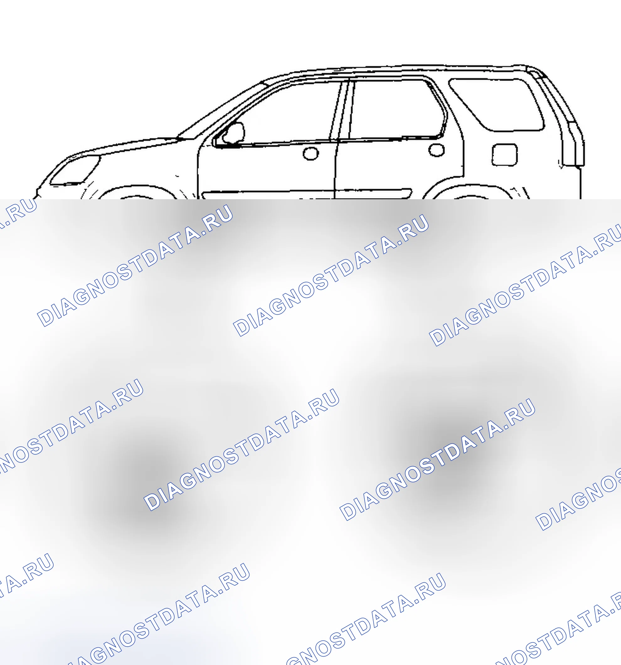 Рис. 61: Запуск и ускорение на передачах переднего хода (режим 4WD). Honda CR-V II рестайлинг
