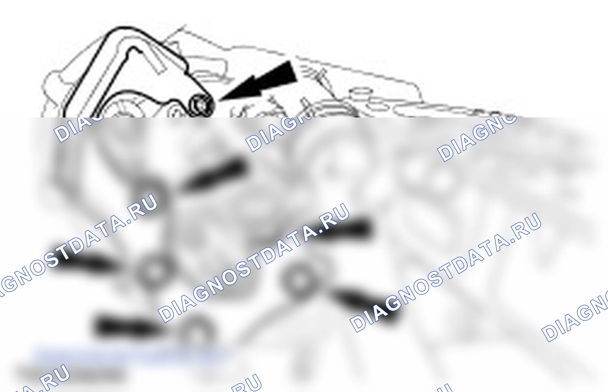 Разборка двигателя. Ford Transit Connect I