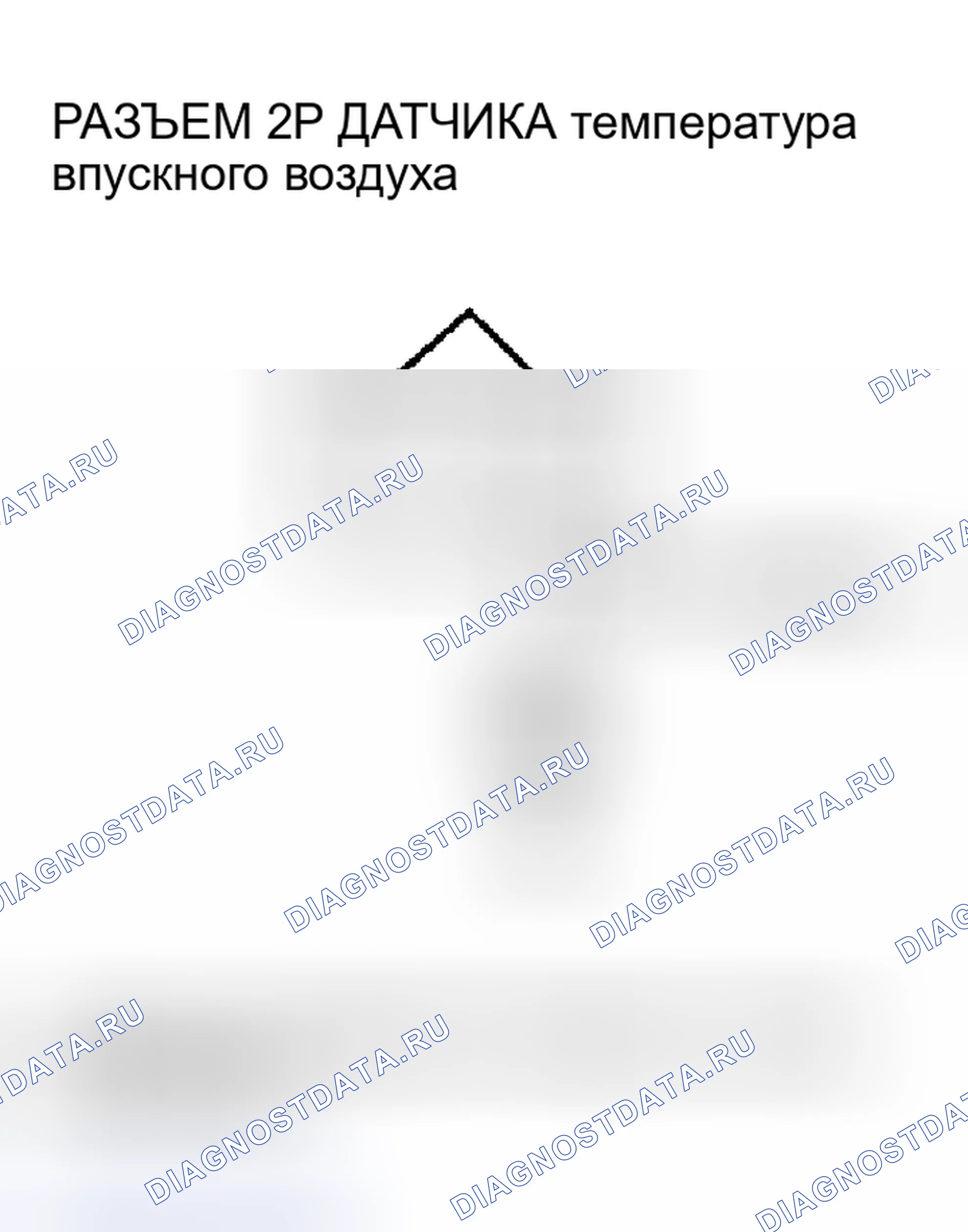 Рис. 112: P0112 расшифровка кода ошибки: низковольтная цепь датчика температура впускного воздуха (модели 2005-2006 гг.). Acura RSX I