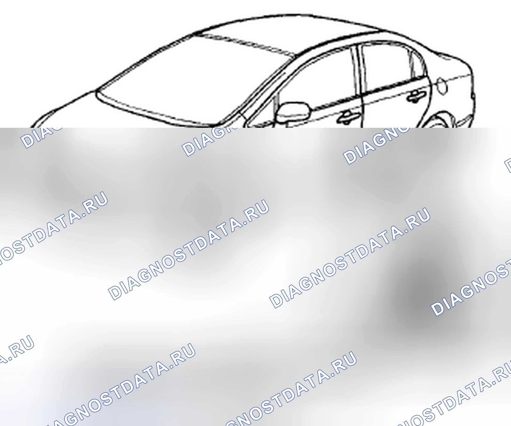 Рис. 20: Идентификационный номер транспортного средства - модель ' 07 (2 из 2). Acura CSX I