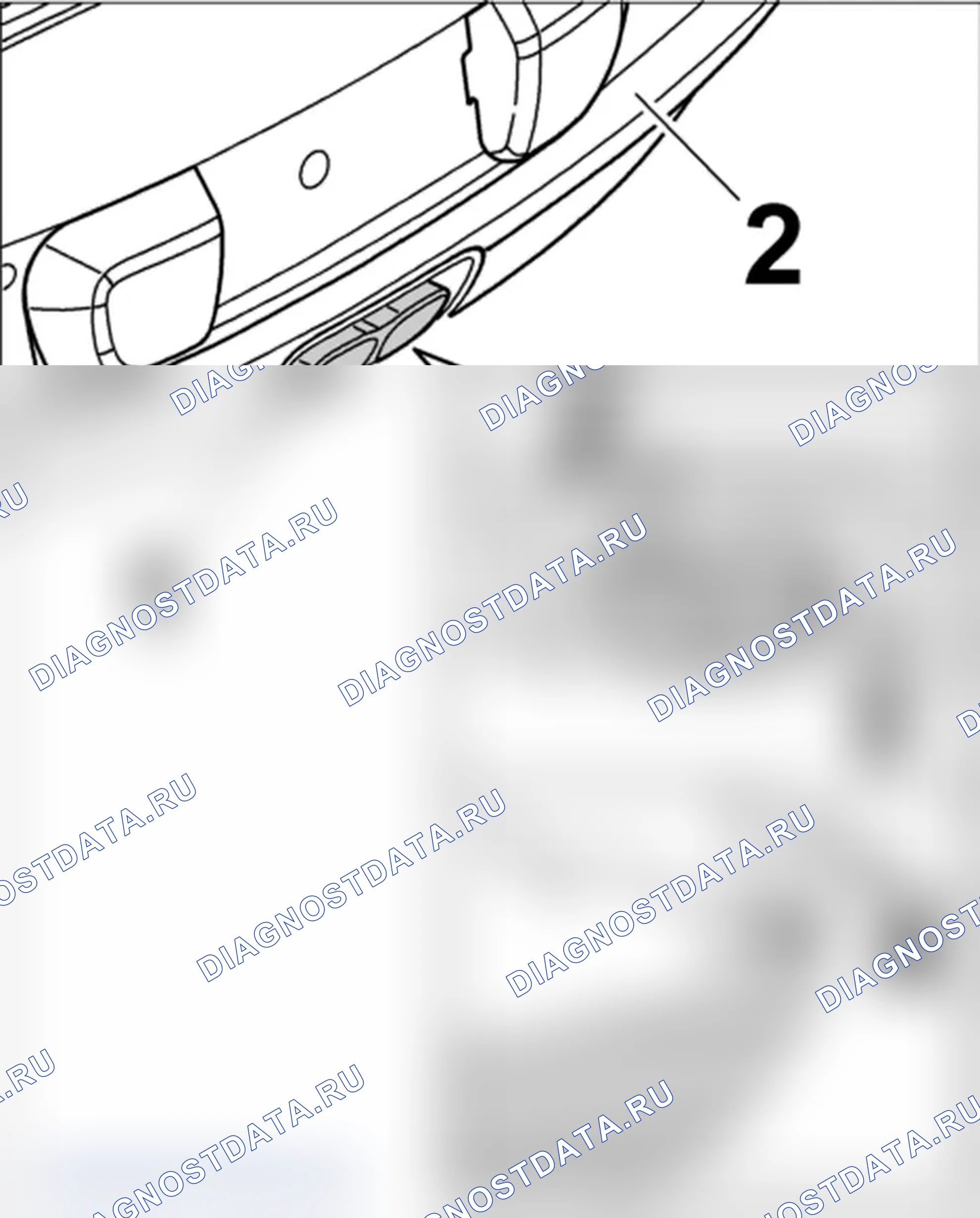 Рис. 706: Размер зазора выхлопной трубы. Porsche Boxster S 987