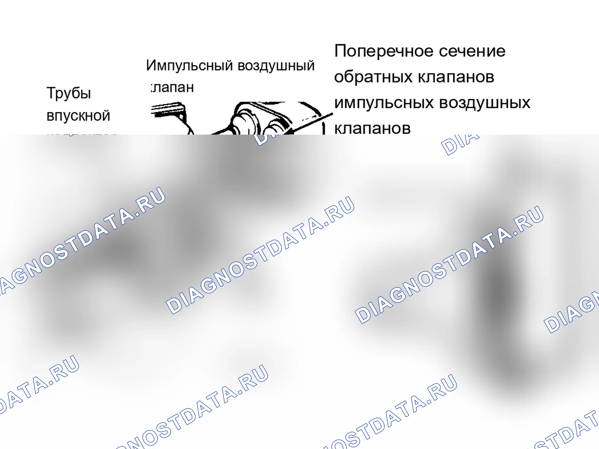 Рис. 14: Импульсная система впрыска вторичного воздуха (PAIR). Acura Integra I