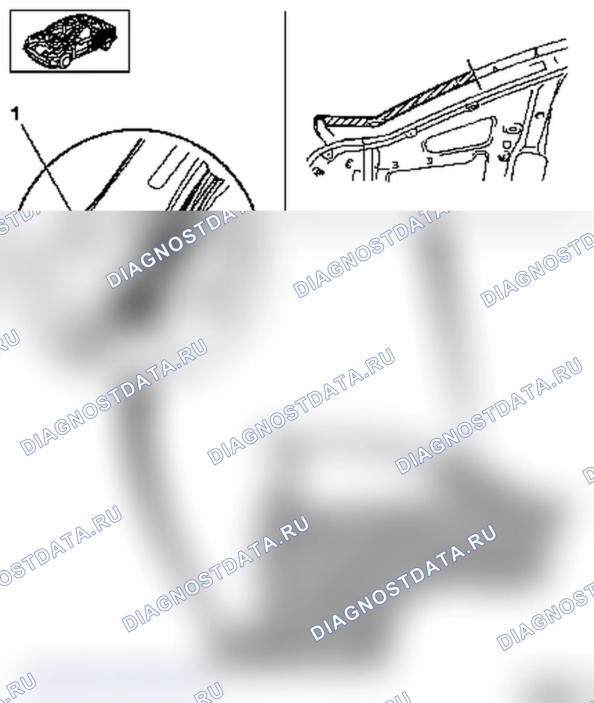 Замена боковой панели (модель F08). Opel Astra G