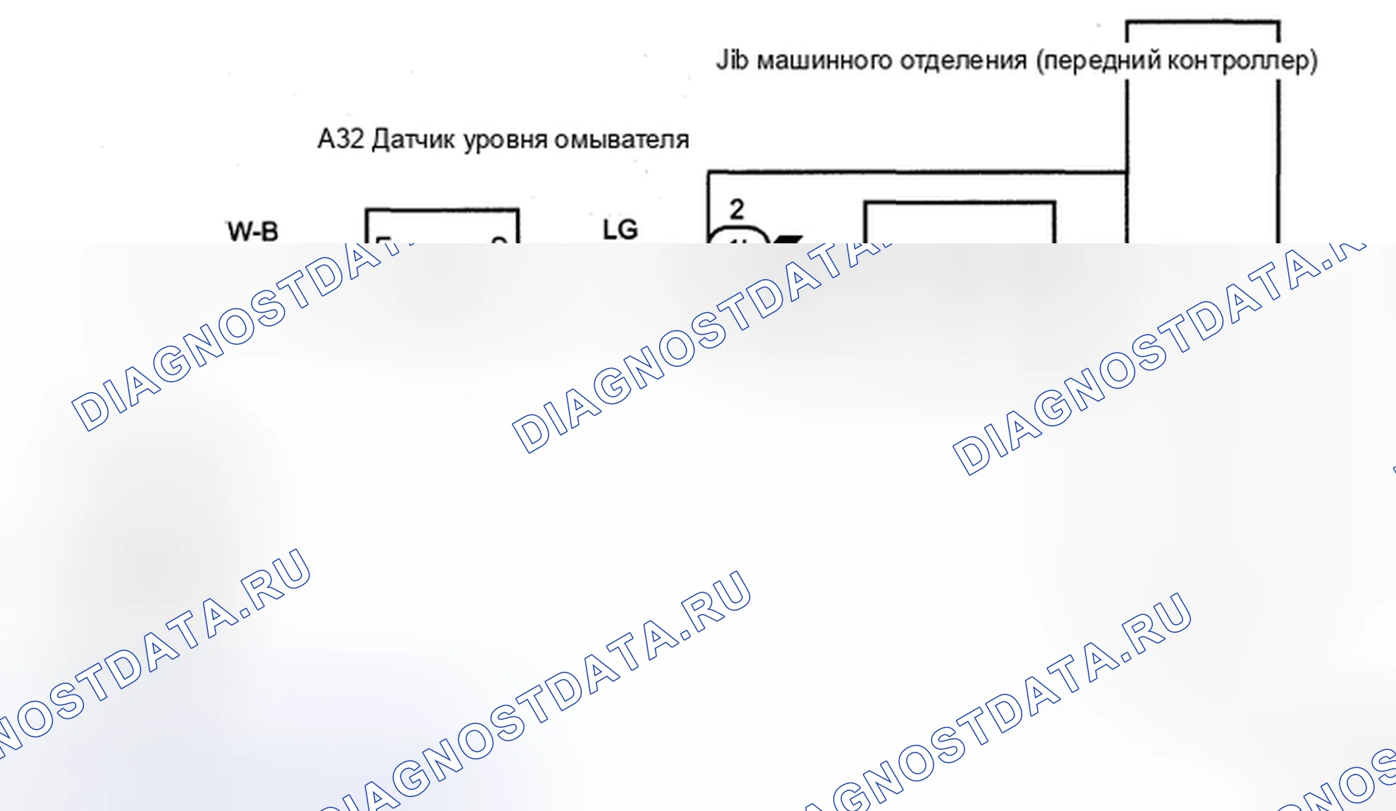 Рис. 19: электросхема. Toyota Avalon XX30 рестайлинг