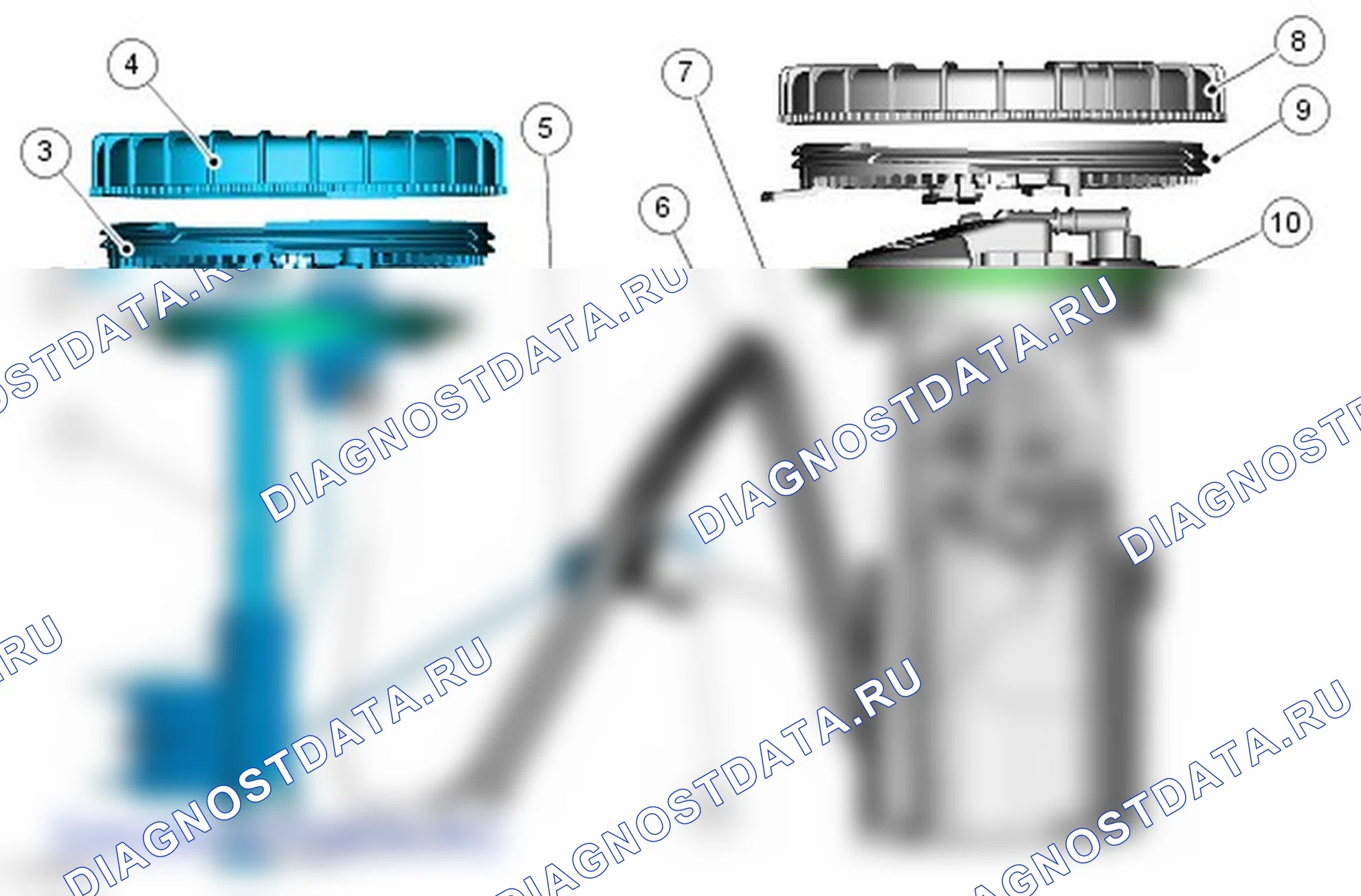 Kraftstofftank und Kraftstoffleitungen — 2.5L Duratec (147kW/200 л.с.) — VI5: описание и работа. Ford Mondeo IV
