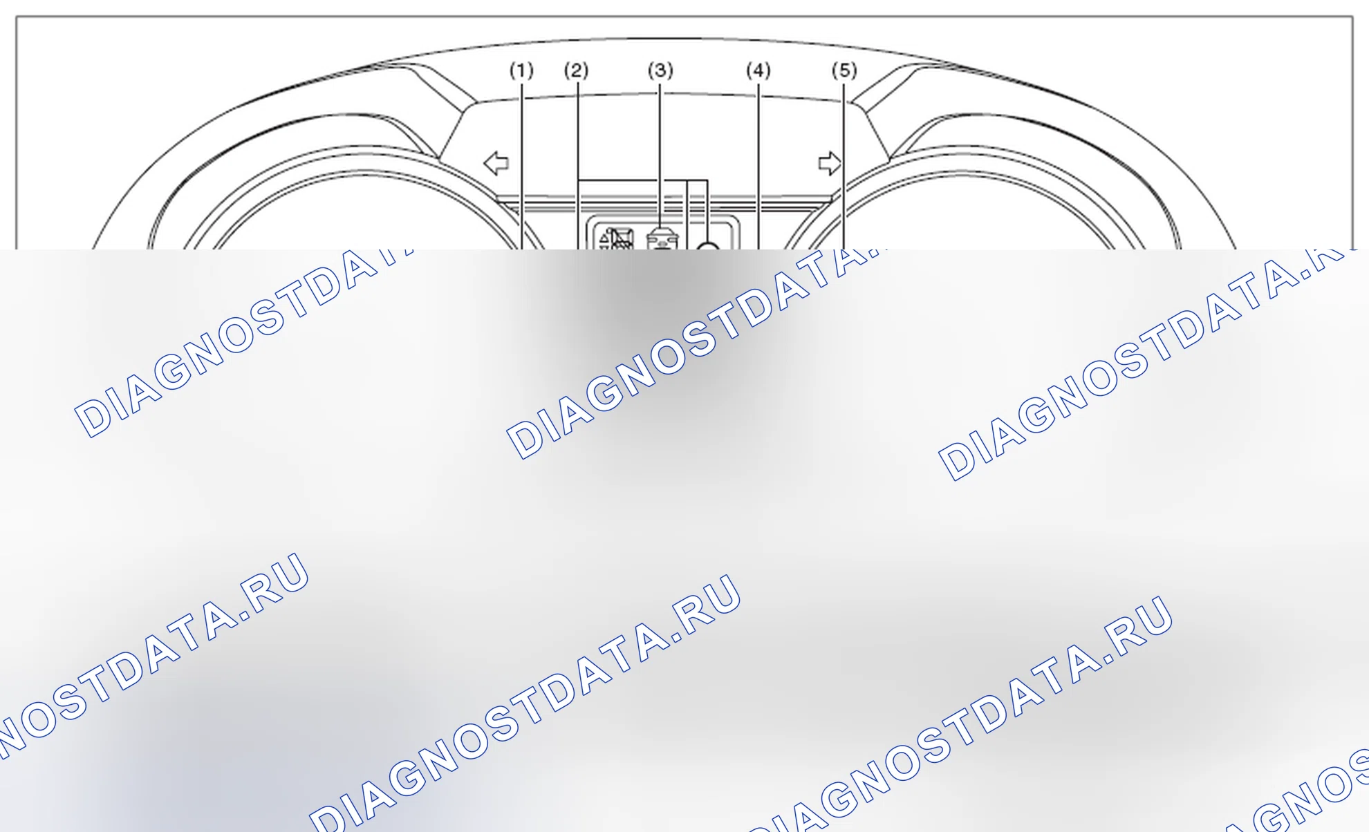 Рис. 20: КОМБИНИРОВАННЫЙ ИЗМЕРИТЕЛЬ. Subaru Forester SJ
