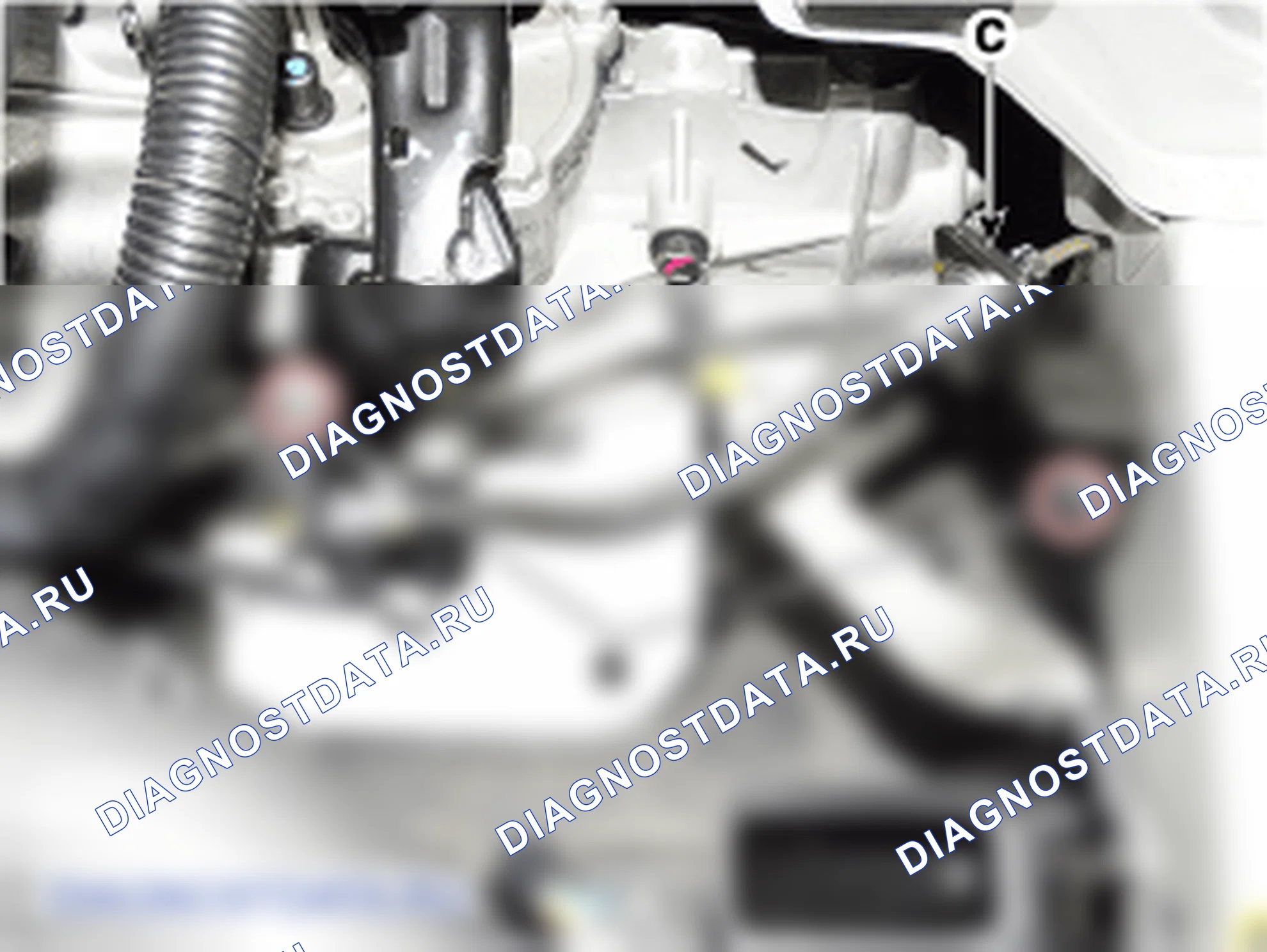 Снятие трубки сцепления. Hyundai i20 GB