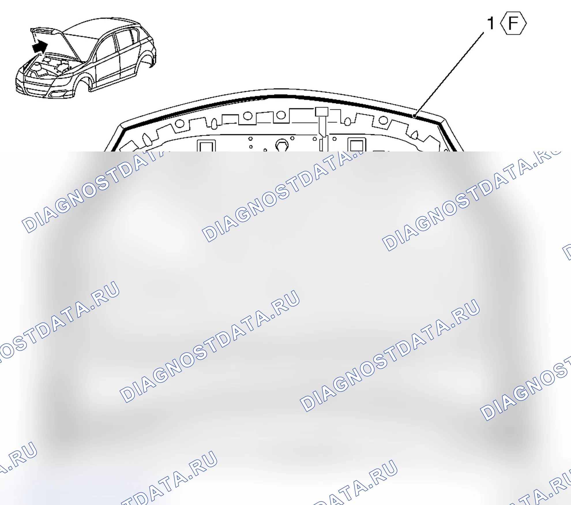 Противокоррозионные мероприятия по уплотнению швов. Opel Astra H