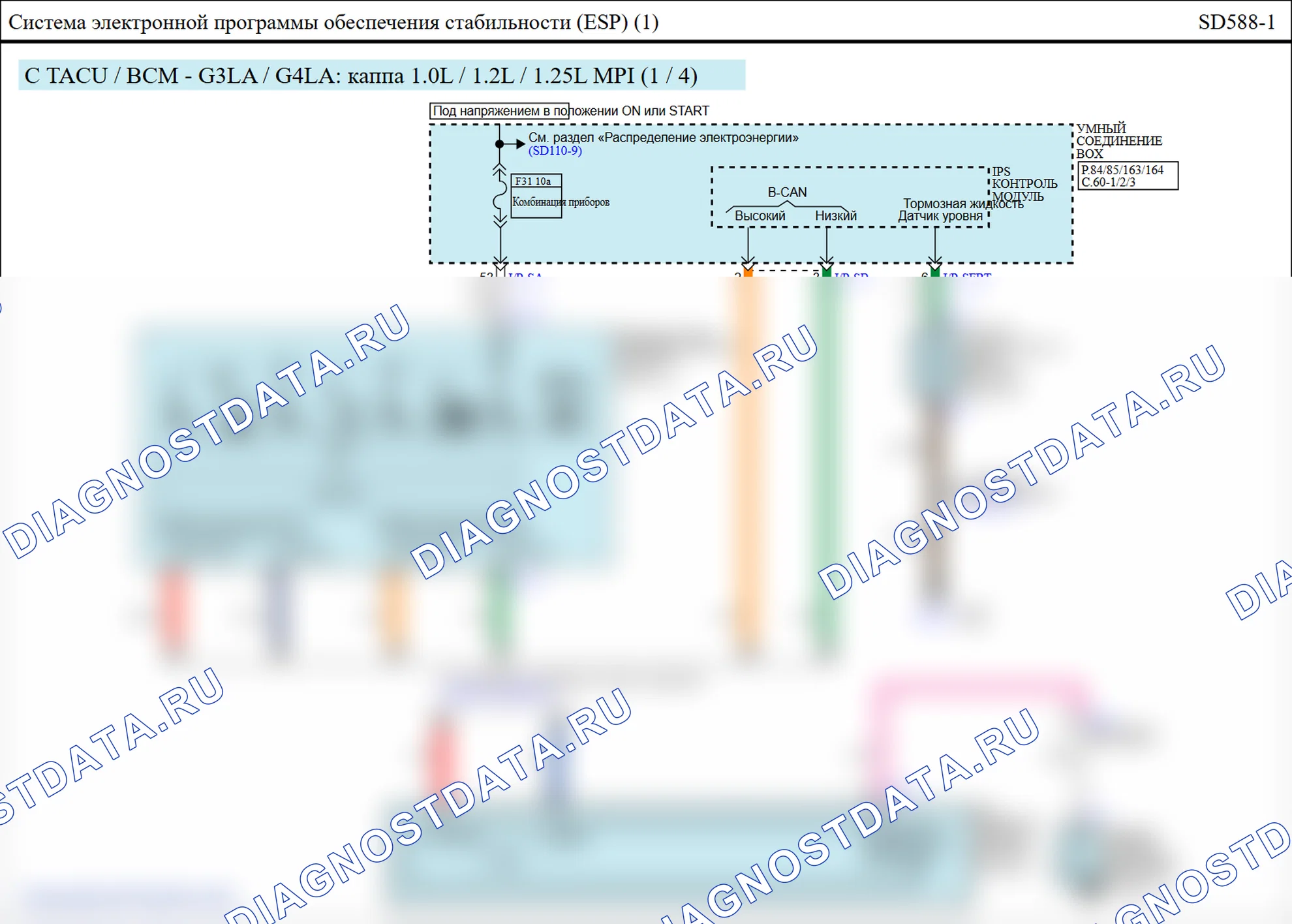 C1503: Ошибка коммутатора TCS/ESC (ESP). Hyundai GRAND i10/Xcent BA