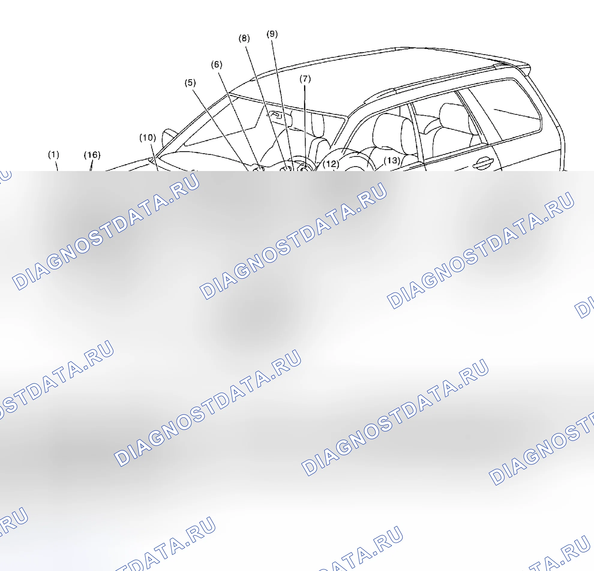 Рис. 158: РАСПОЛОЖЕНИЕ. Honda WR-V I