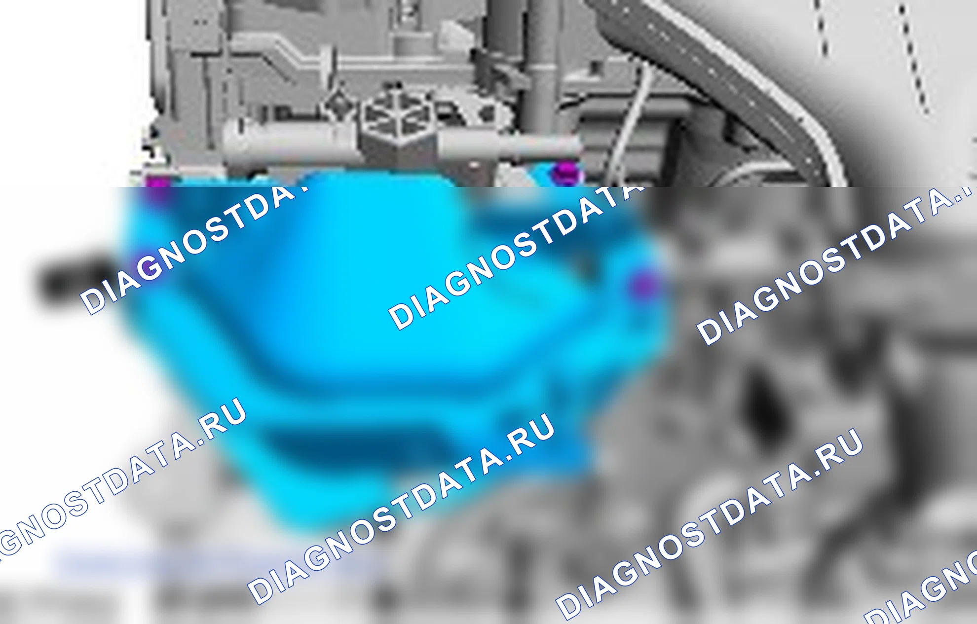 Как снять присоединяемые детали двигателя. Ford Kuga I