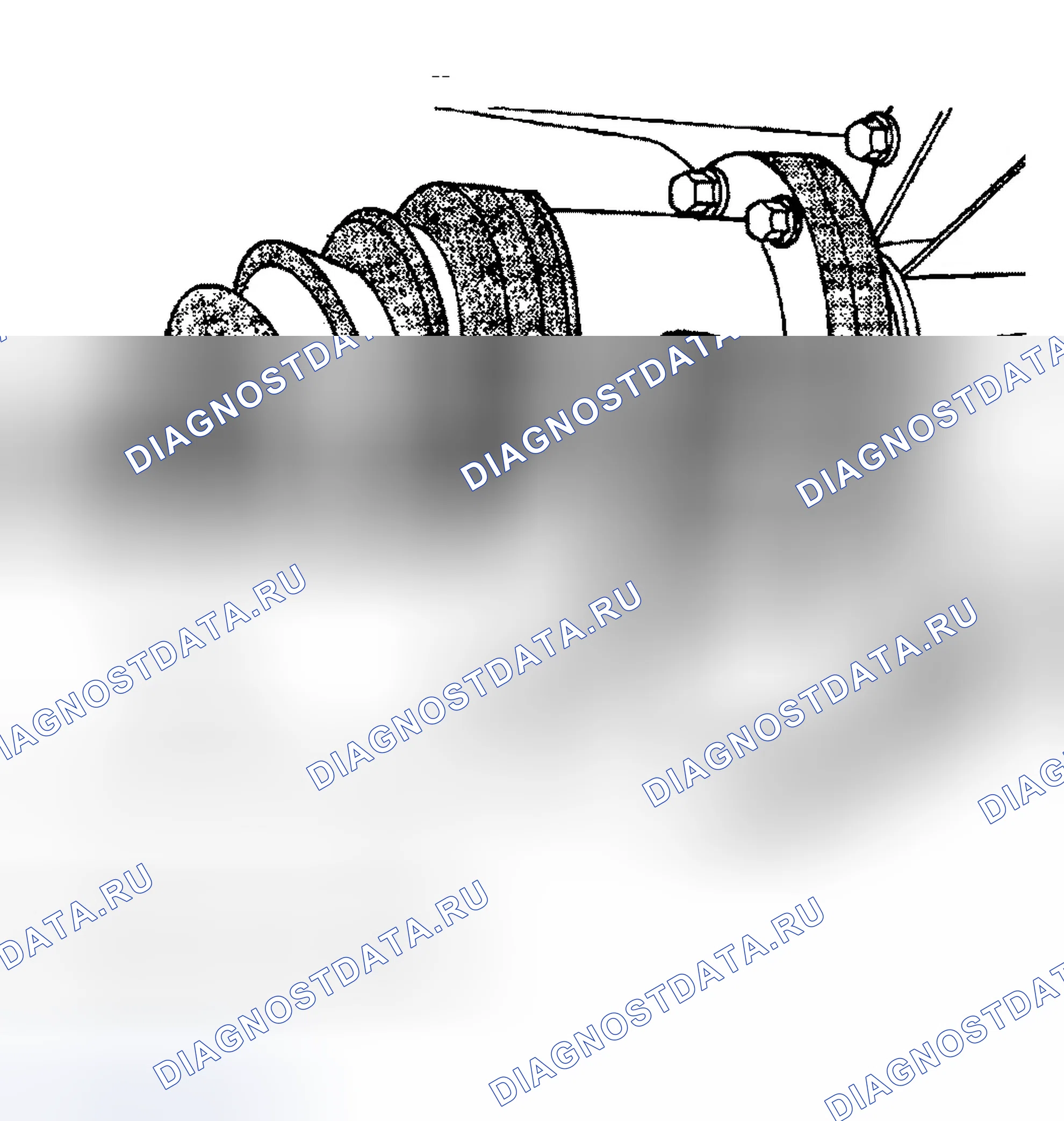 Рис. 47: ДЕМОНТАЖ. Chrysler Town & Country IV