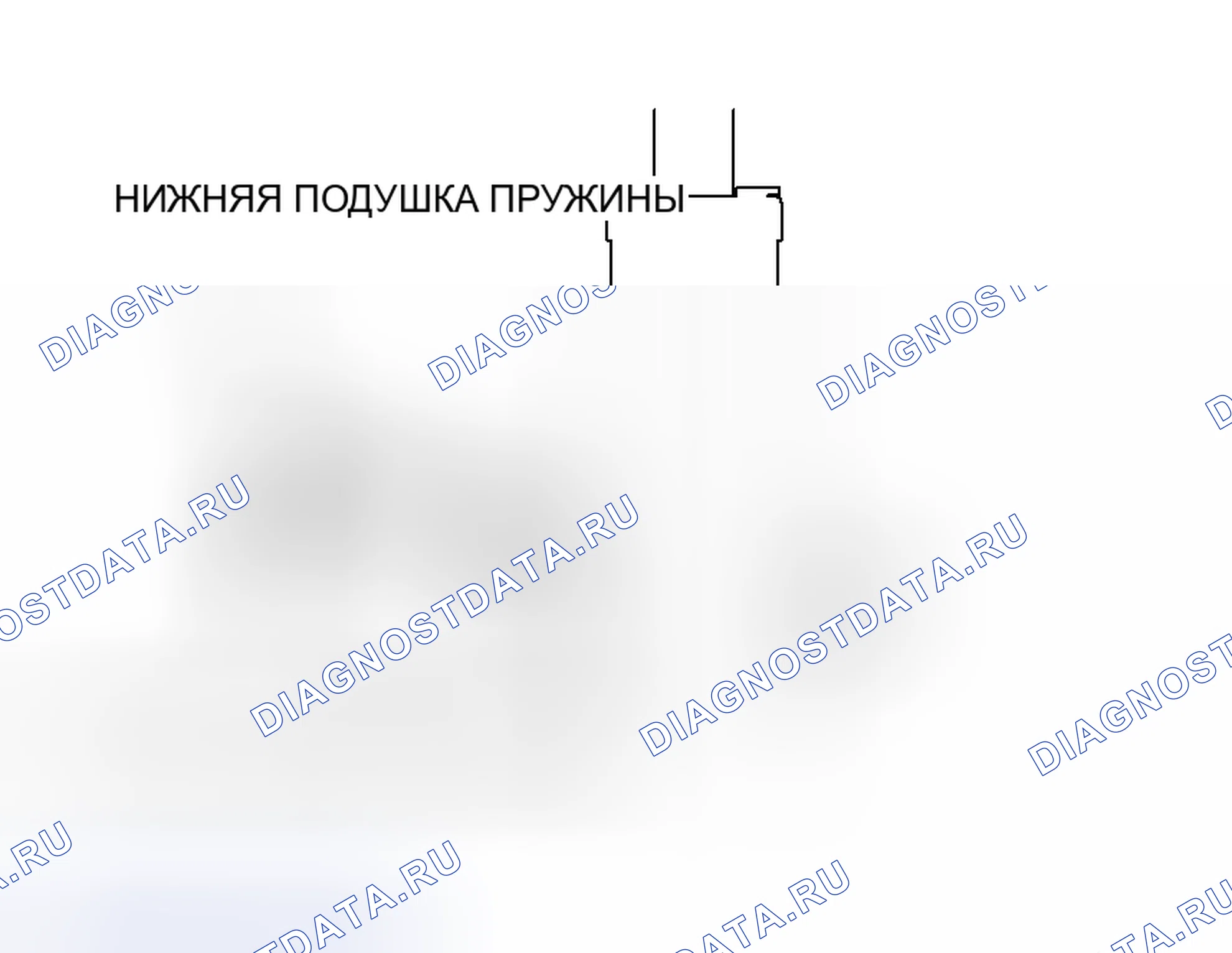 Рис. 7: > > A < < МОНТАЖ ПРУЖИННОЙ НИЖНЕЙ ПОДУШКИ. Mitsubishi Endeavor I