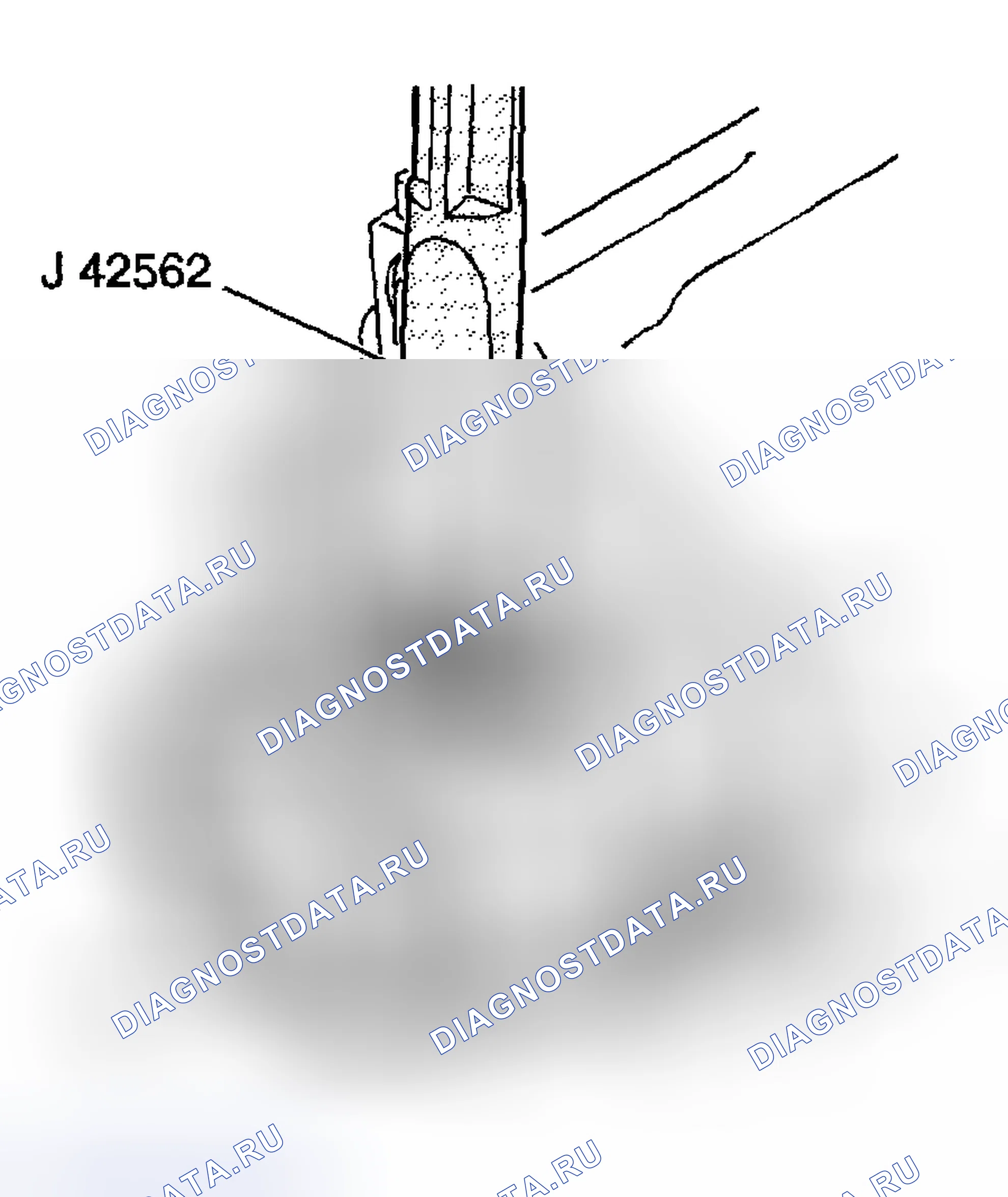 Рис. 554: Порядок демонтажа. Pontiac Montana I