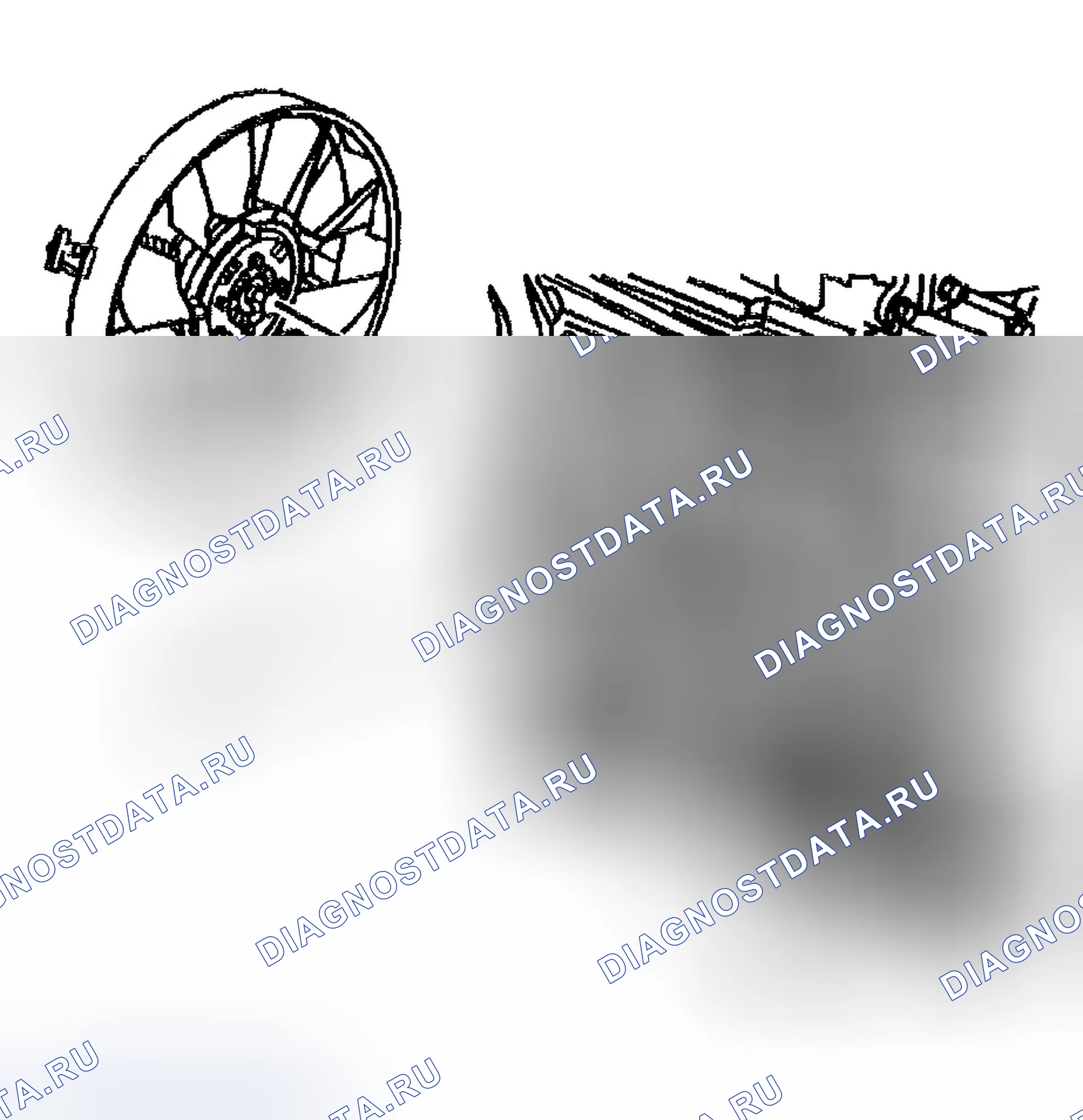 Рис. 1215: Порядок демонтажа. Chevrolet TrailBlazer I