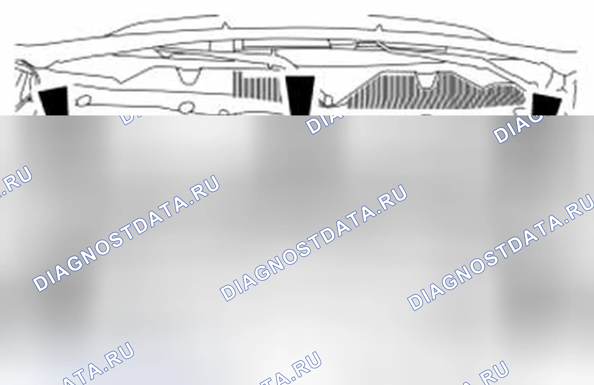 Рис. 815: Удаление. Ford Mustang V рестайлинг