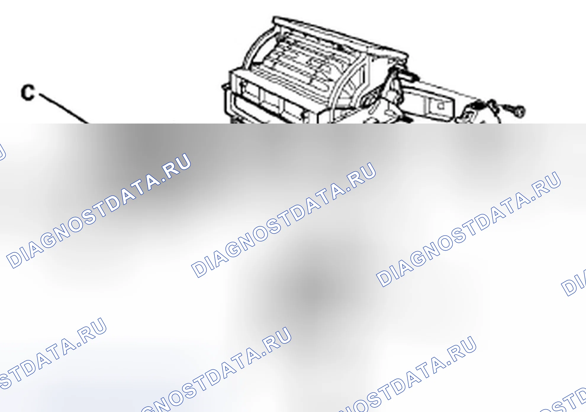 Рис. 73: Замена компонентов воздуходувки. Honda Insight ZE2 рестайлинг