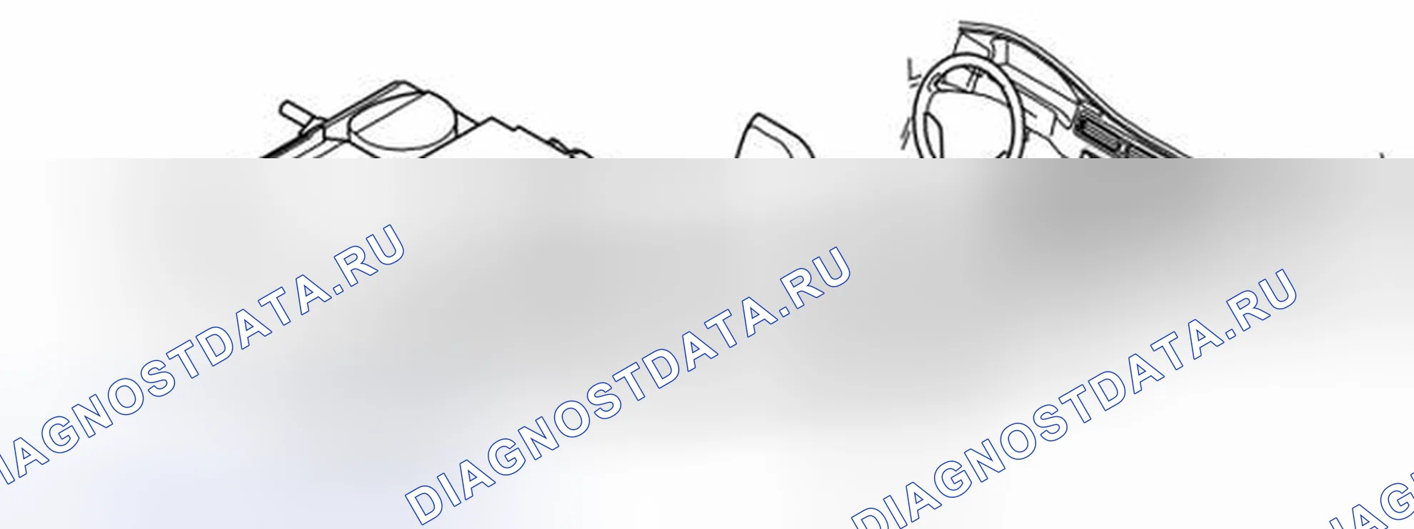 Рис. 741: МОДУЛЬ УПРАВЛЕНИЯ. Volvo S80 II рестайлинг
