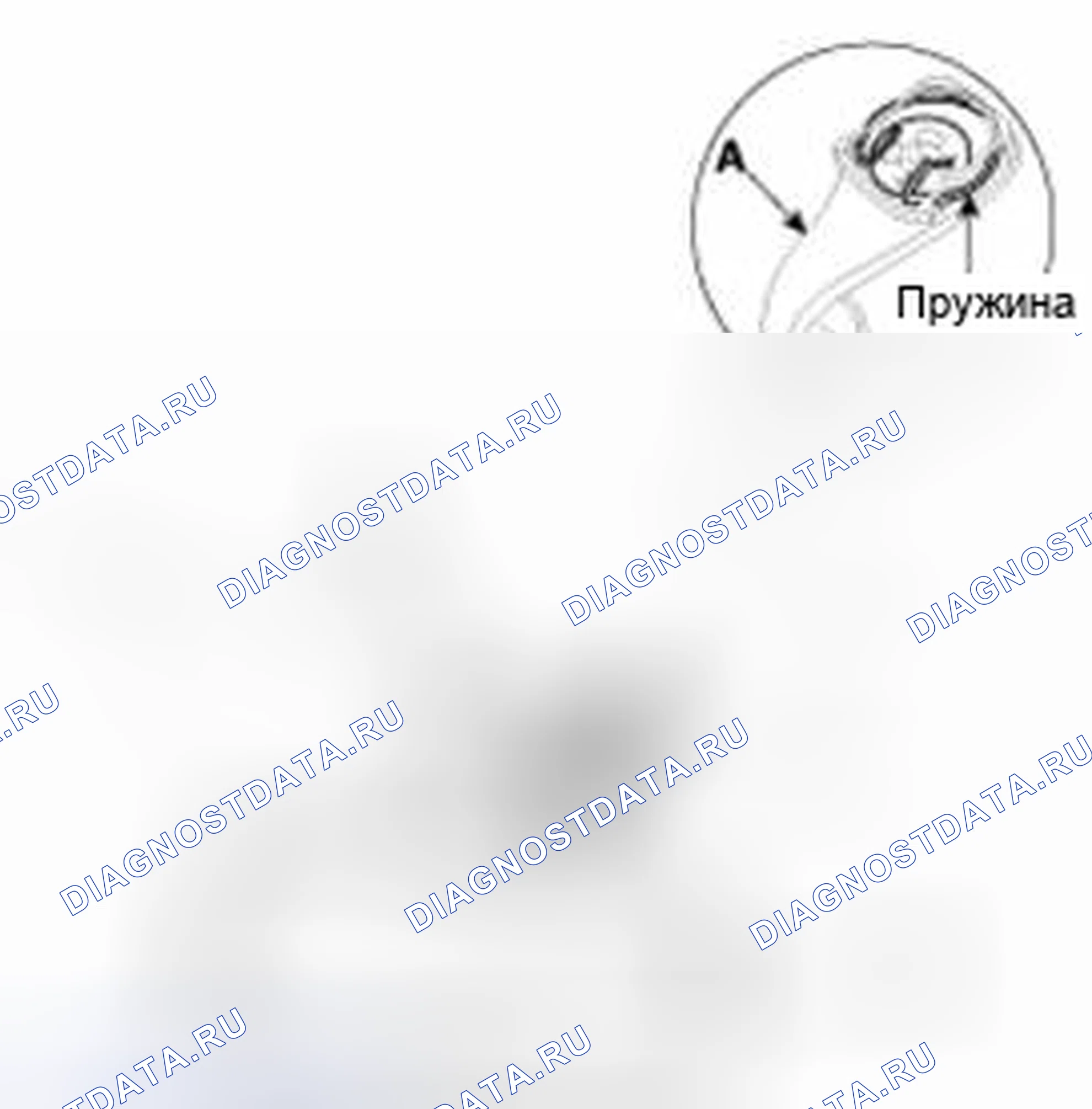 Рис. 92: Замена внутреннего зеркала заднего вида. Hyundai Santa Fe II рестайлинг
