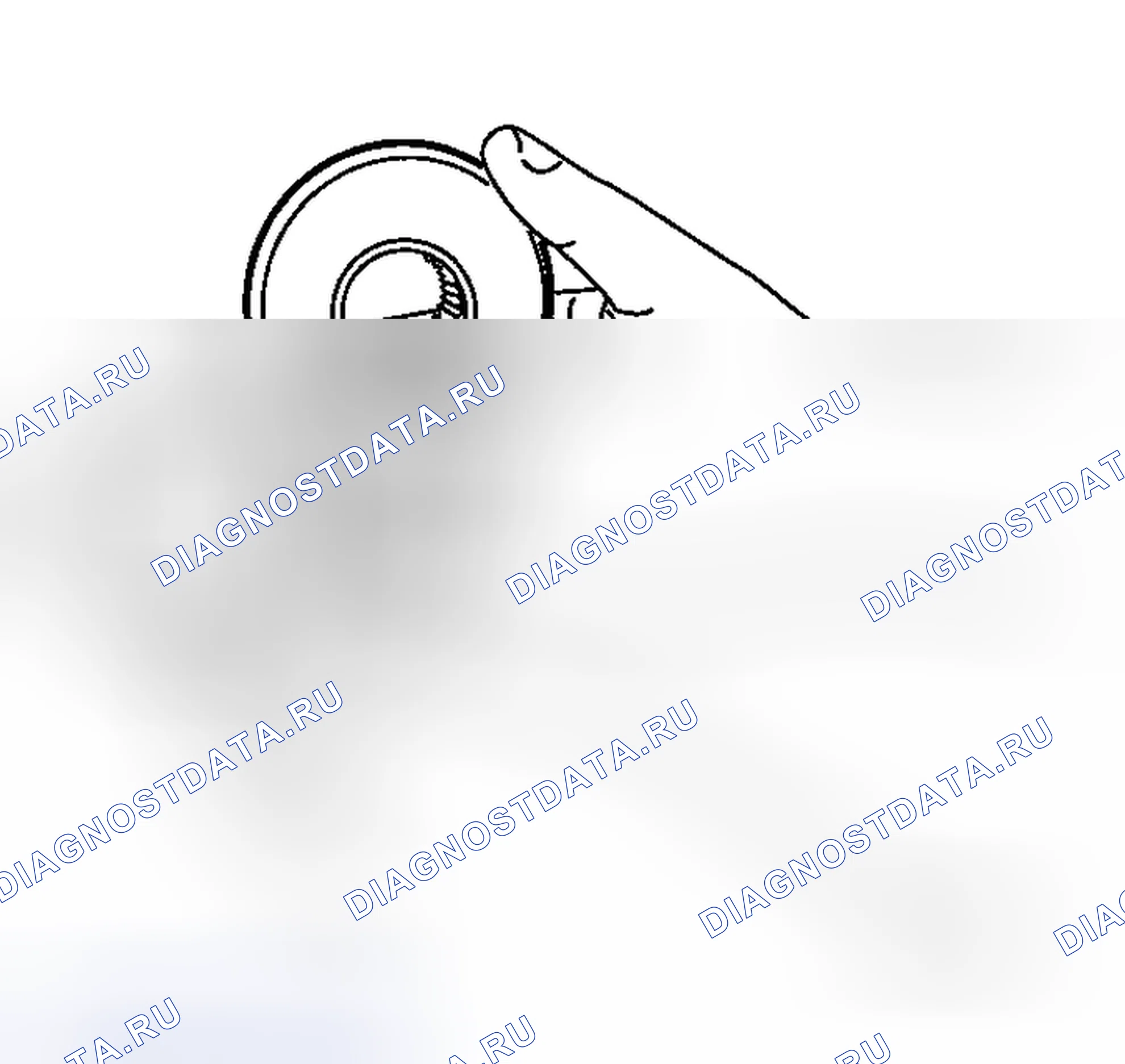 Рис. 126: Дифференциальный узел. Honda Logo I