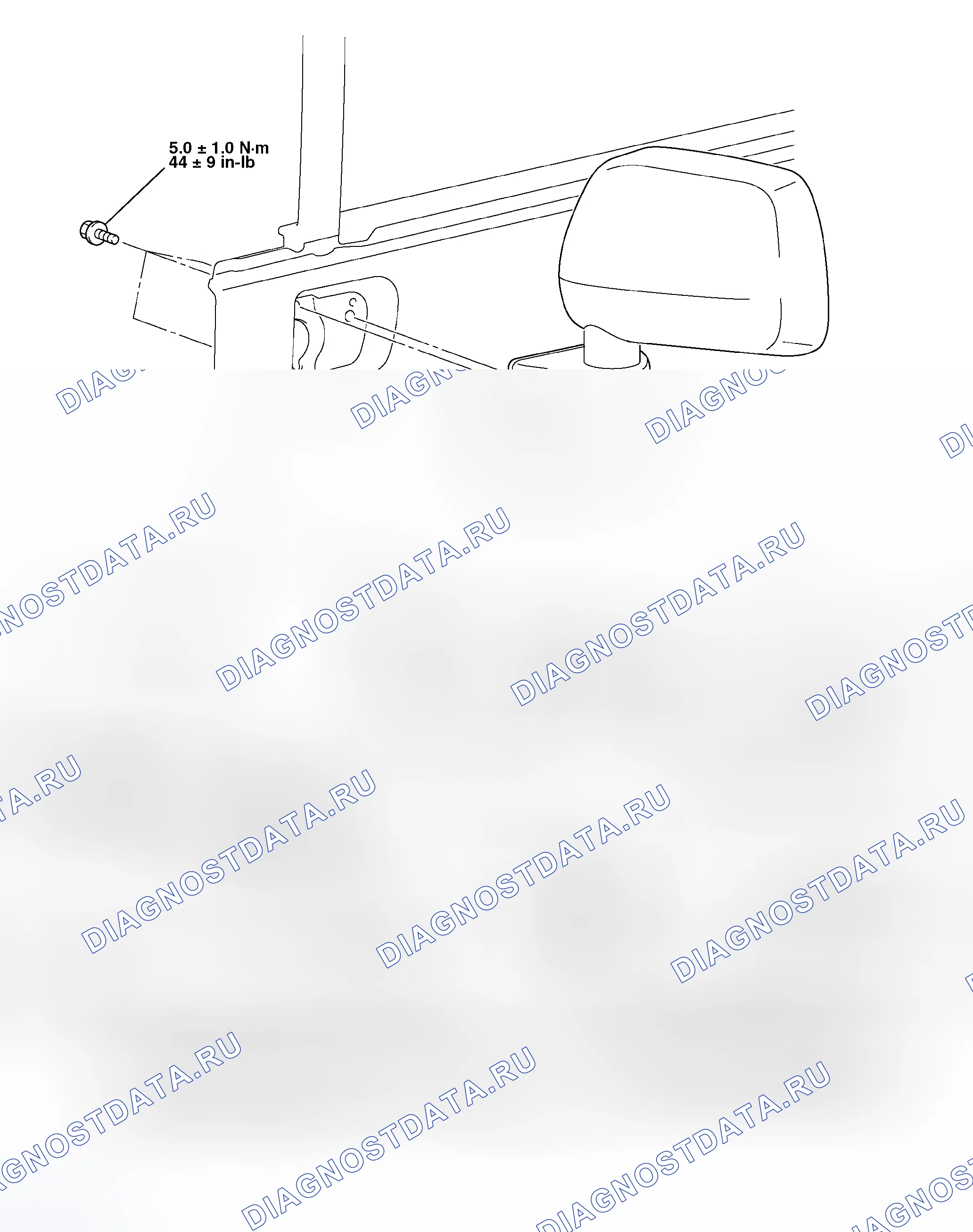 Рис. 34: ДЕМОНТАЖ И МОНТАЖ. Mitsubishi Endeavor I