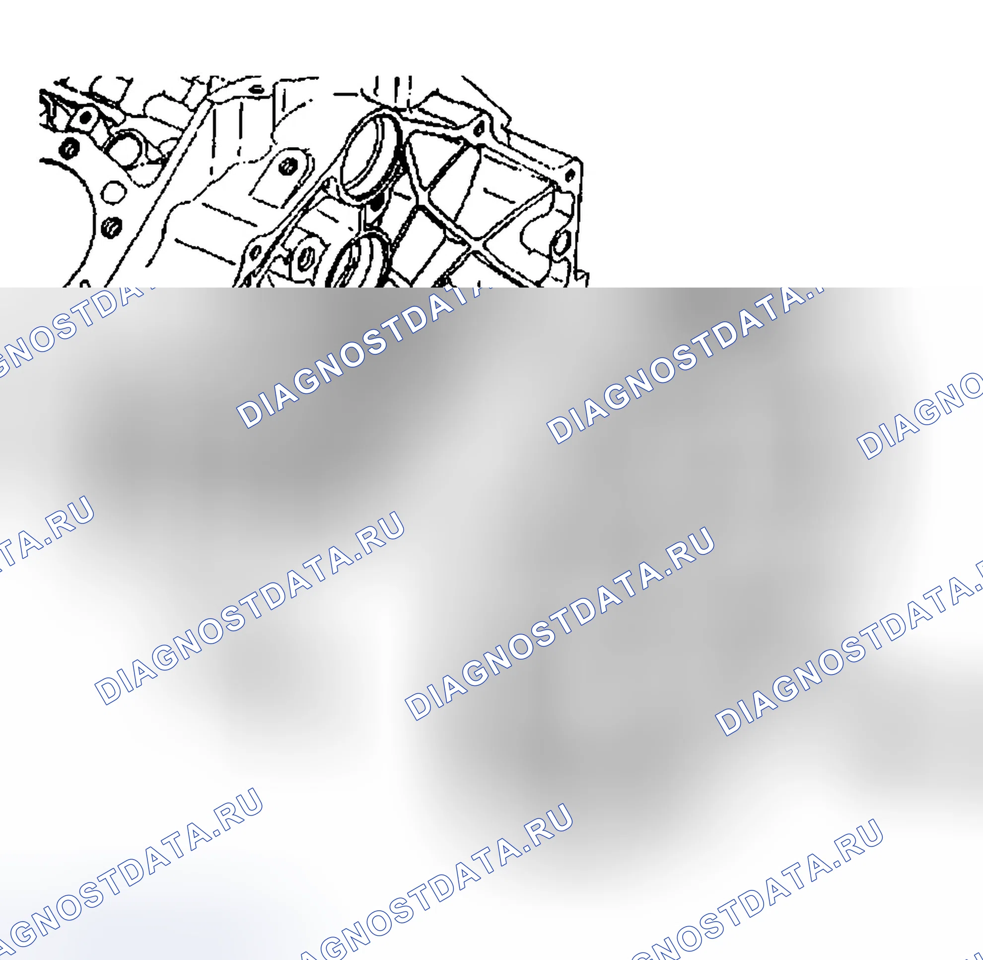 Рис. 457: Снятие маховика двигателя. Chevrolet Chevy Express H2500 