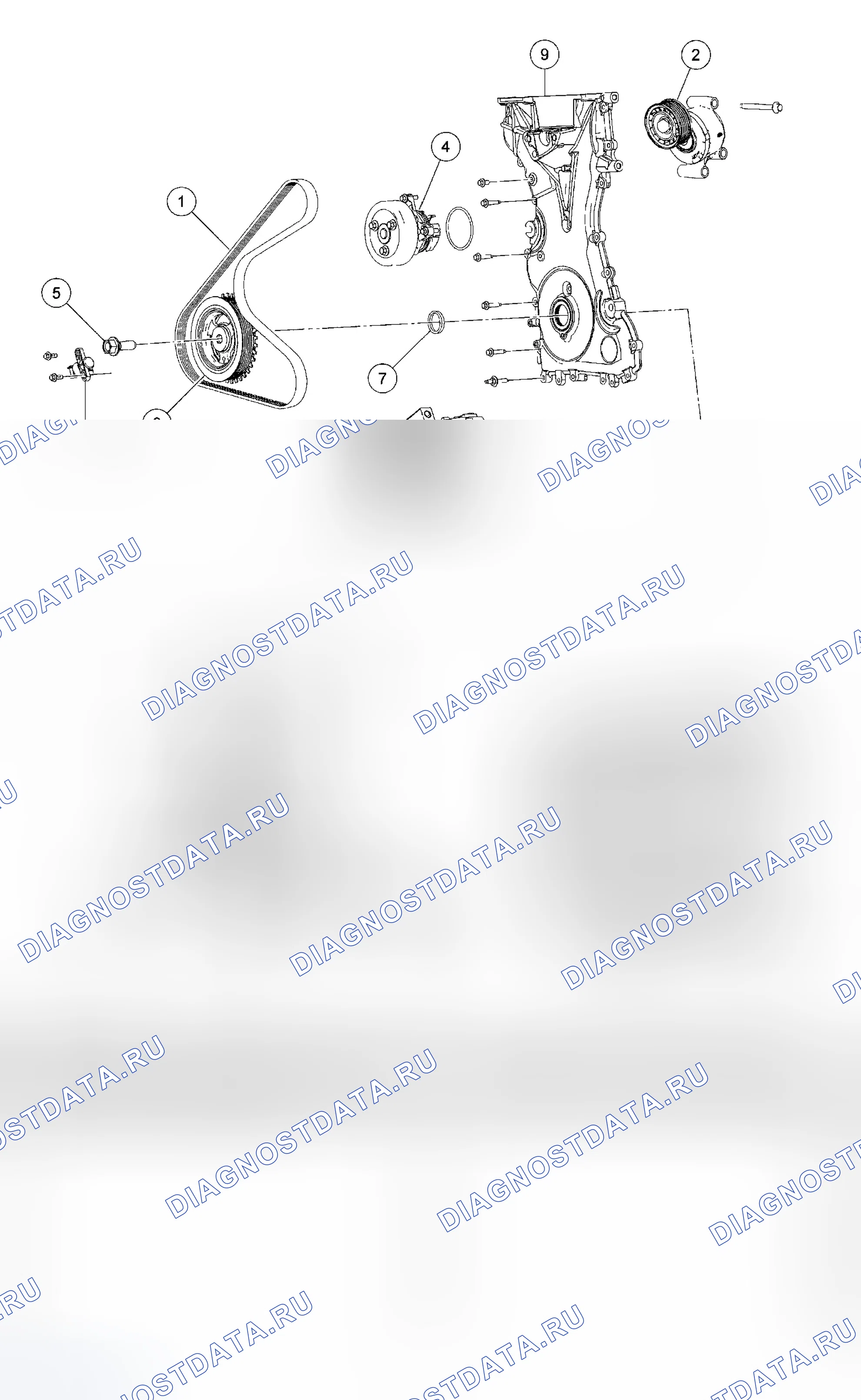 Рис. 474. Ford Escape I рестайлинг