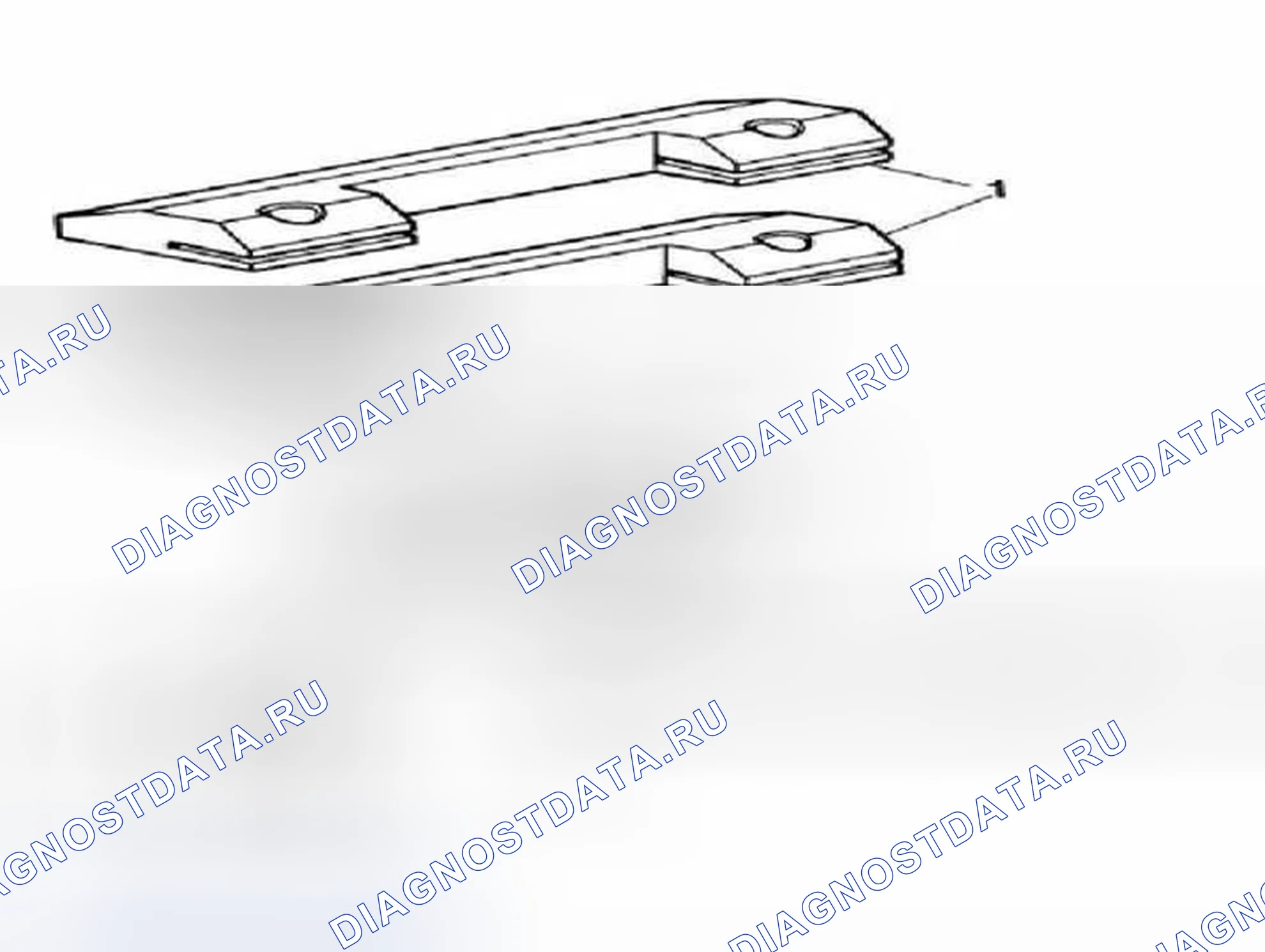 Рис. 899: 51 3 030 Монтажный комплект. BMW M5 E60/E61
