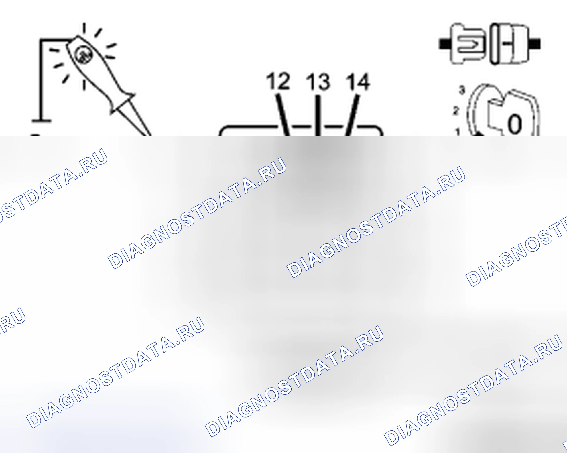 Рис. 820: Диагностический тест. Chrysler Town & Country V