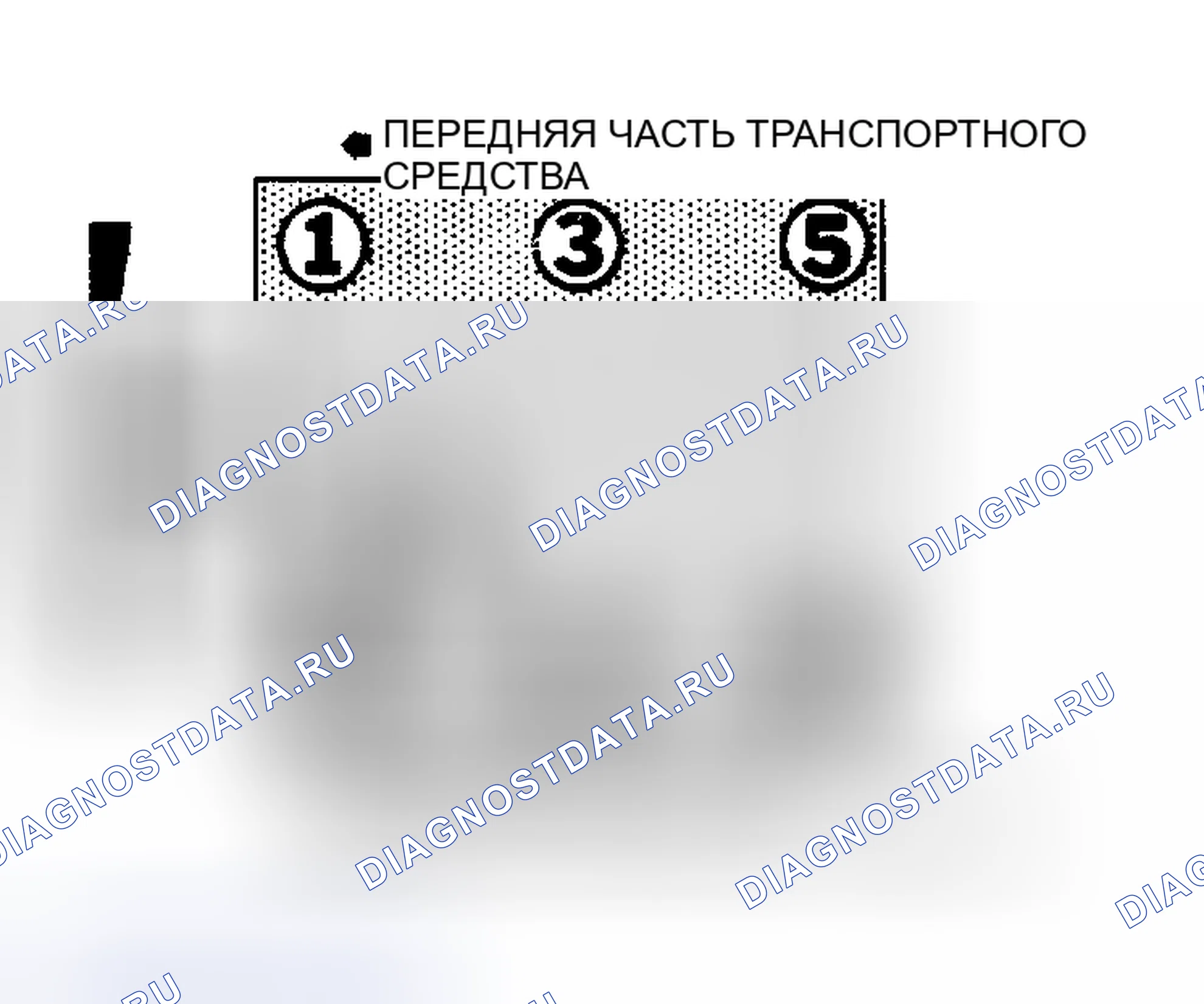 Рис. 6: порядок работы цилиндров и вращение распределителя (MPV 3.0L и 929). Mazda Navajo I