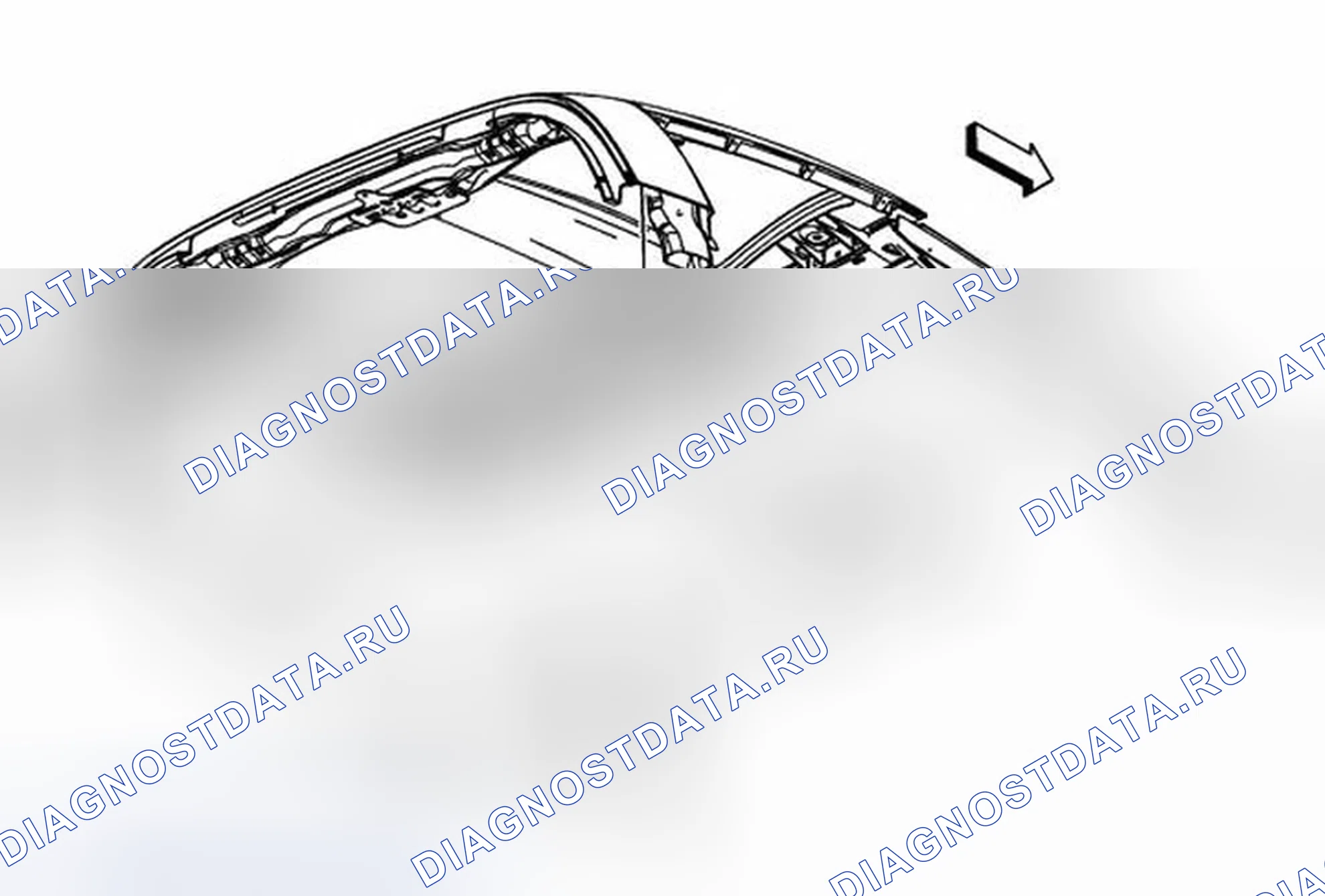 Рис. 19: Замена облицовочной панели. Chevrolet Corvette C6