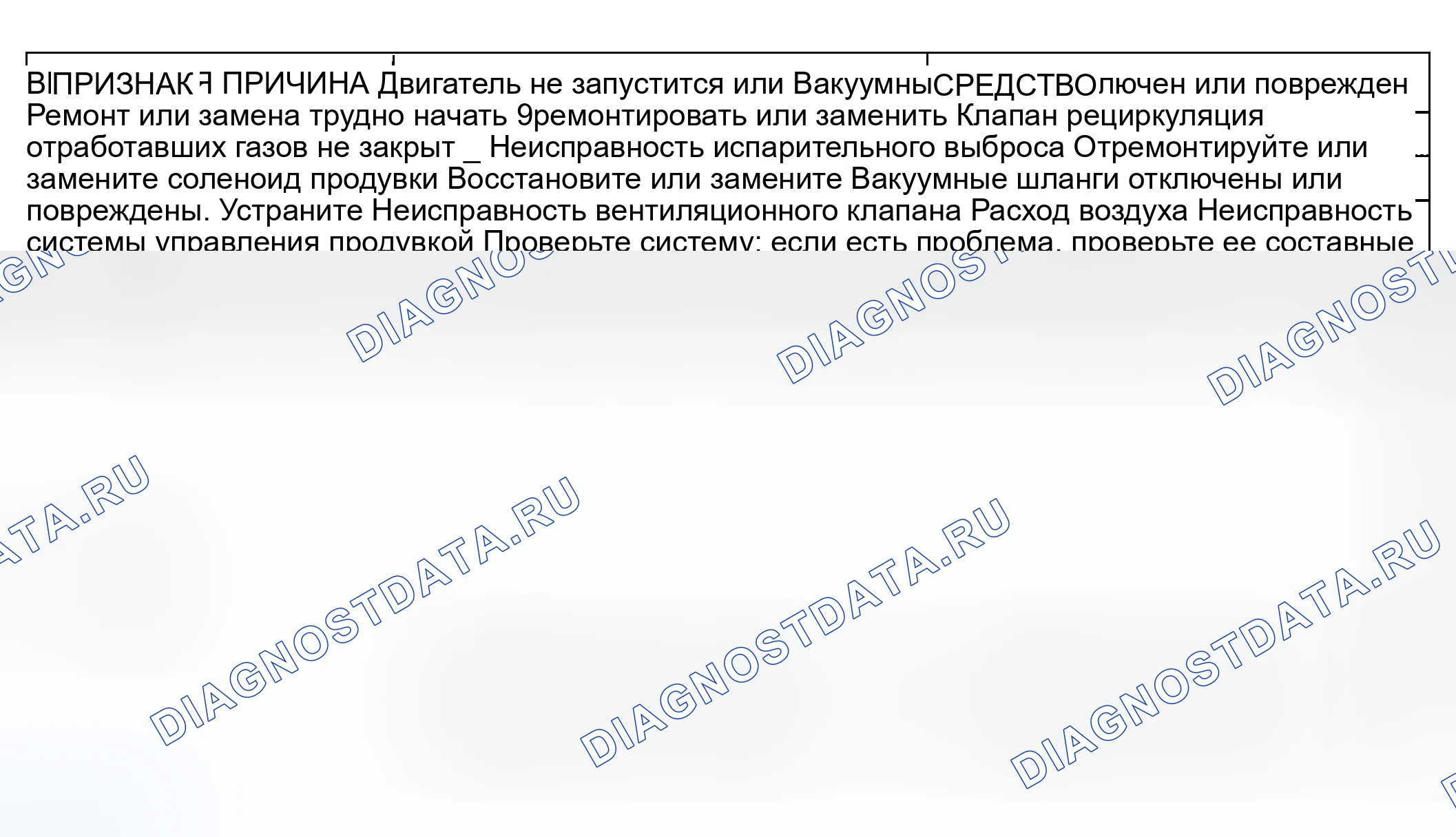Рис. 89: ДИАГНОСТИКА тестирования и диагностики систем управления двигателя. Mazda MX-30 I
